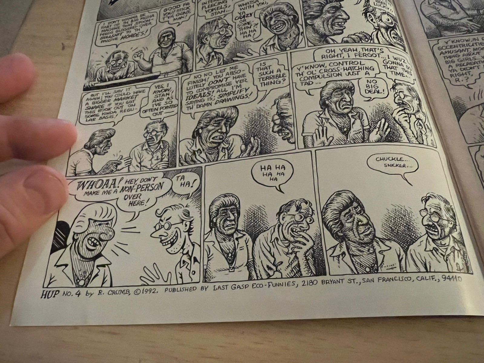 Hup comix hippie comics Issues 2 & 4 Robert Crumb fine condition rare as such