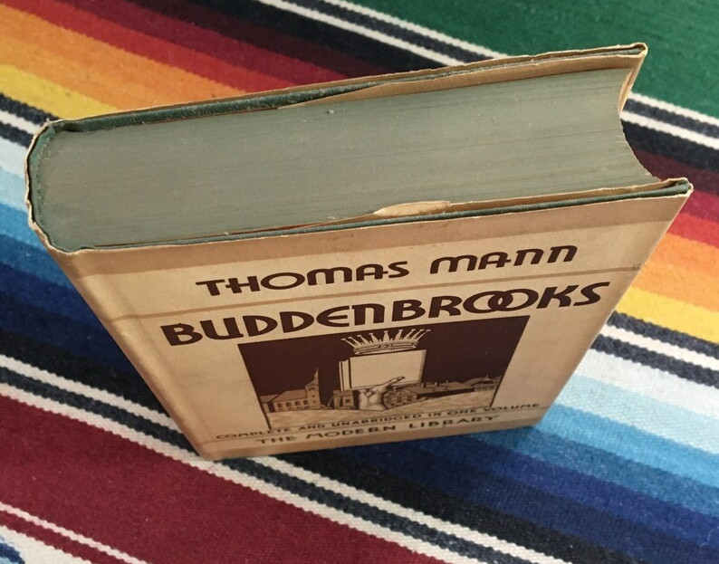 Buddenbrooks Thomas Mann First Modern Library Edition 1935