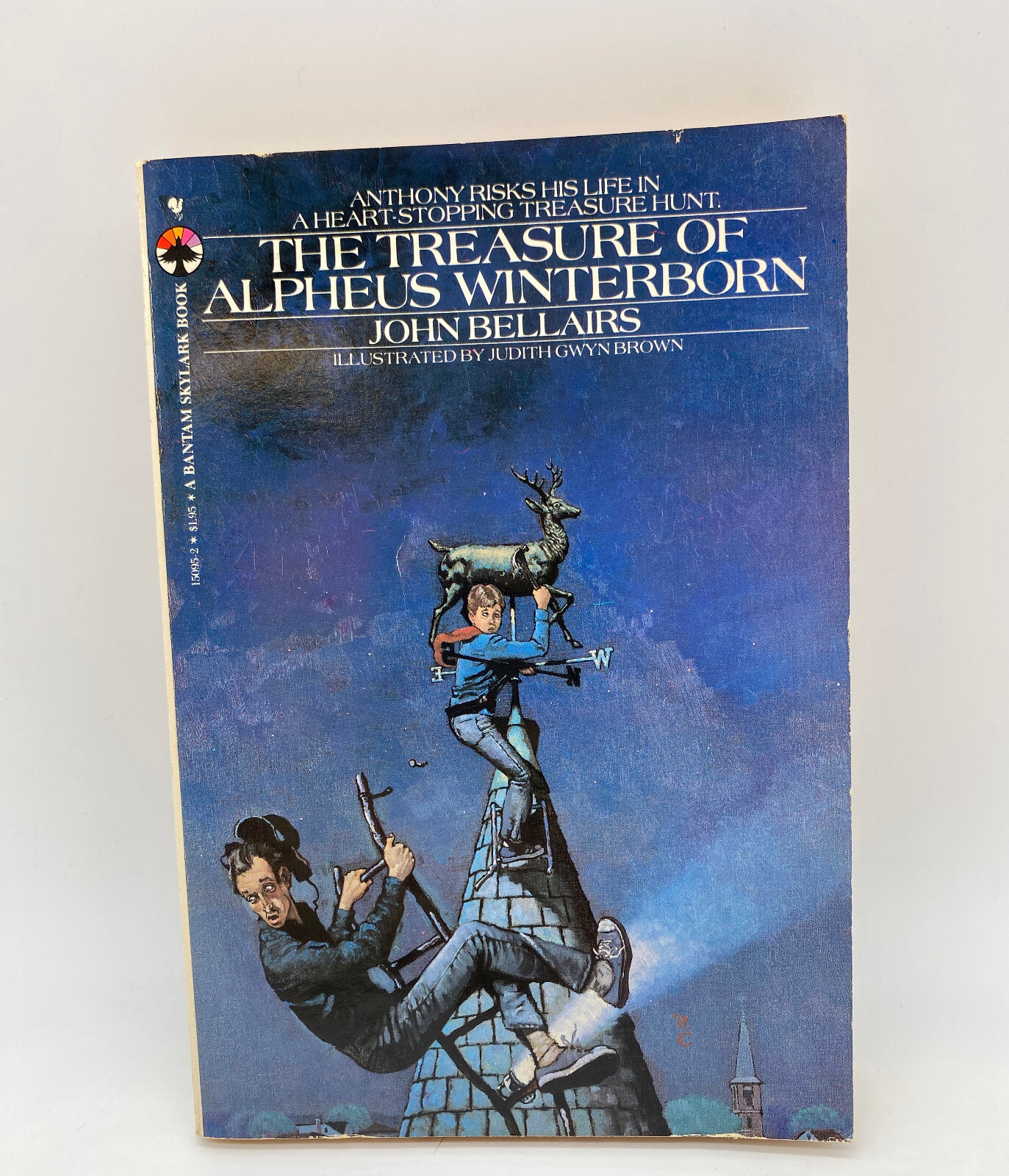 John Bellairs Treasure Alpheus Winterborn Bantam Skylark First PB Edition 1980