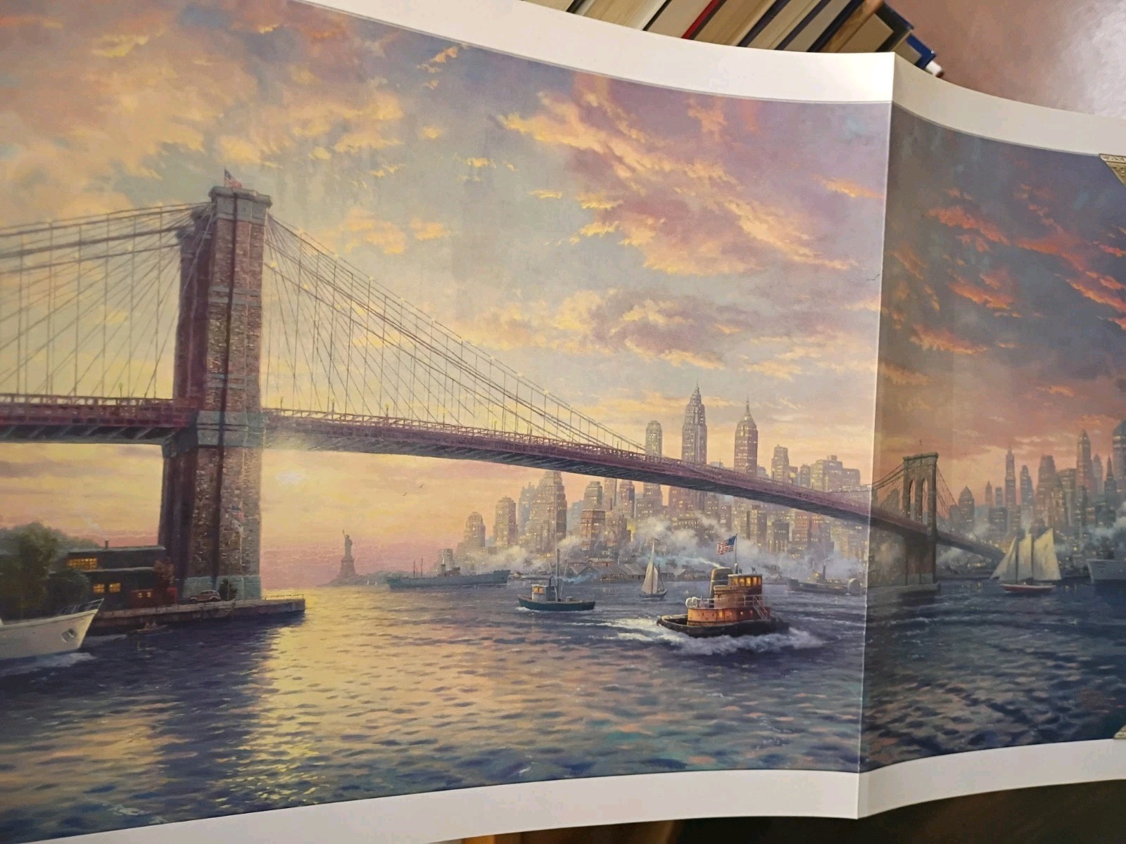 Thomas Kinkade 25 Years of Light 2008 1st Edition 150 Color Plate Illustrations