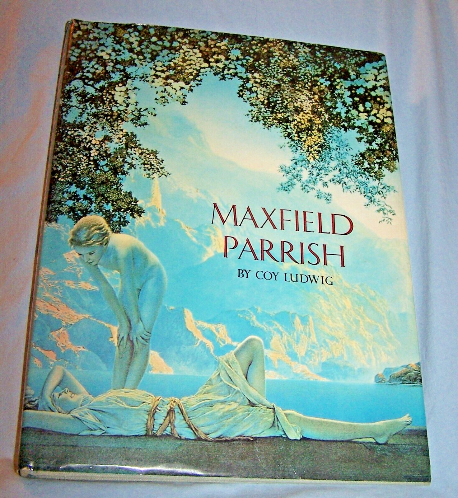 Maxfield Parrish HB w/dj-1974-Cody Ludwig-224 pages-64 Full Color Plates