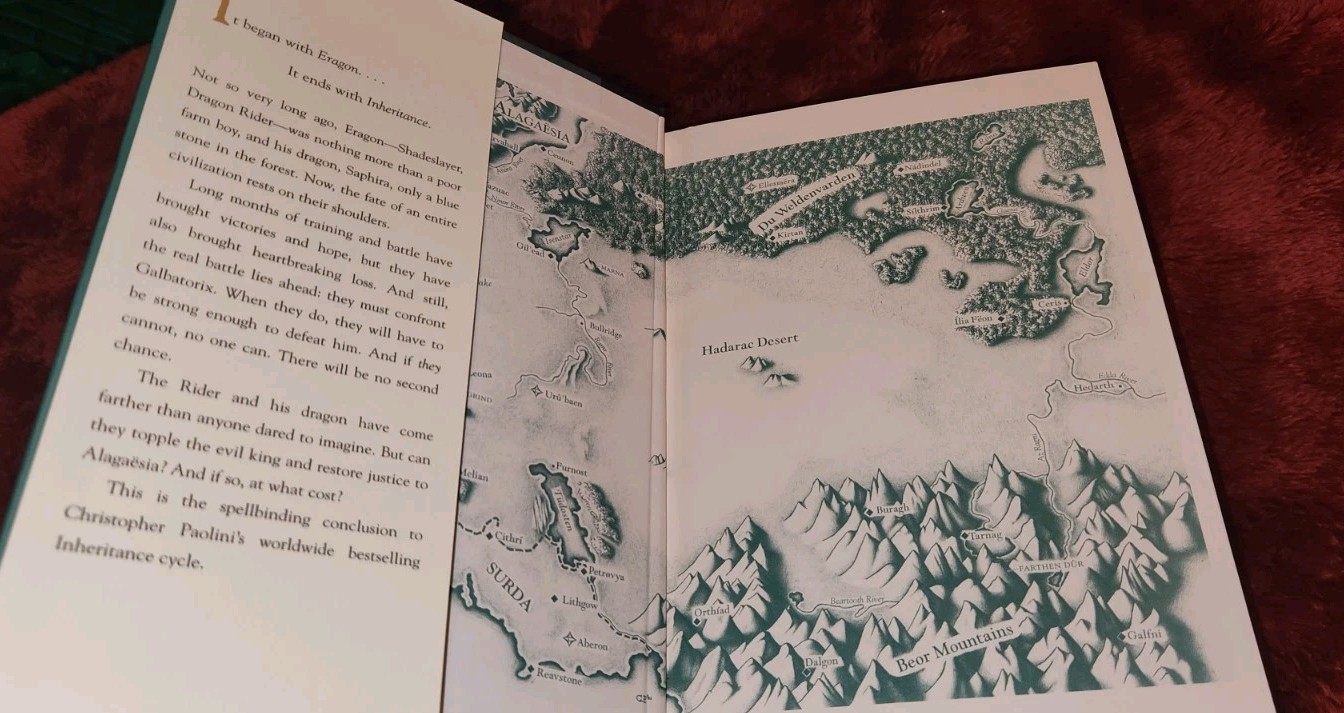 Christopher Paolini Inheritance Signed 1st Edition Autographed Hardcover 2011