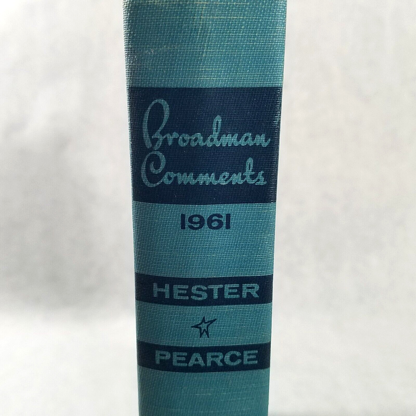 Broadman Comments: International Bible Lessons, 1961 Hardcover