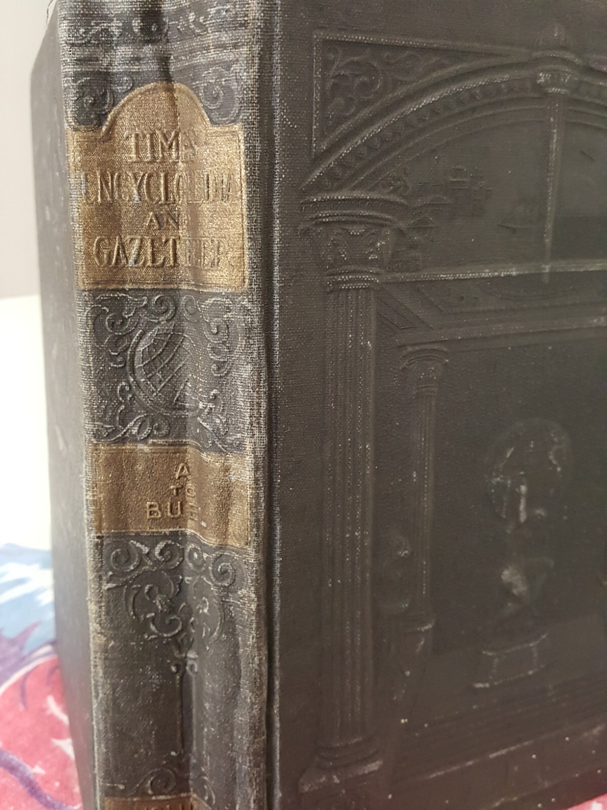 Times Encyclopedia and Gazetteer, Single Volume I, Time Sales Co HC 1934 USA