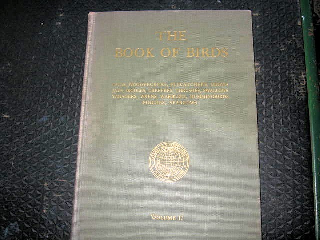 Book of Birds Volume 2 – Ornithology Book 1939 Hardcover Nat’l Geographic