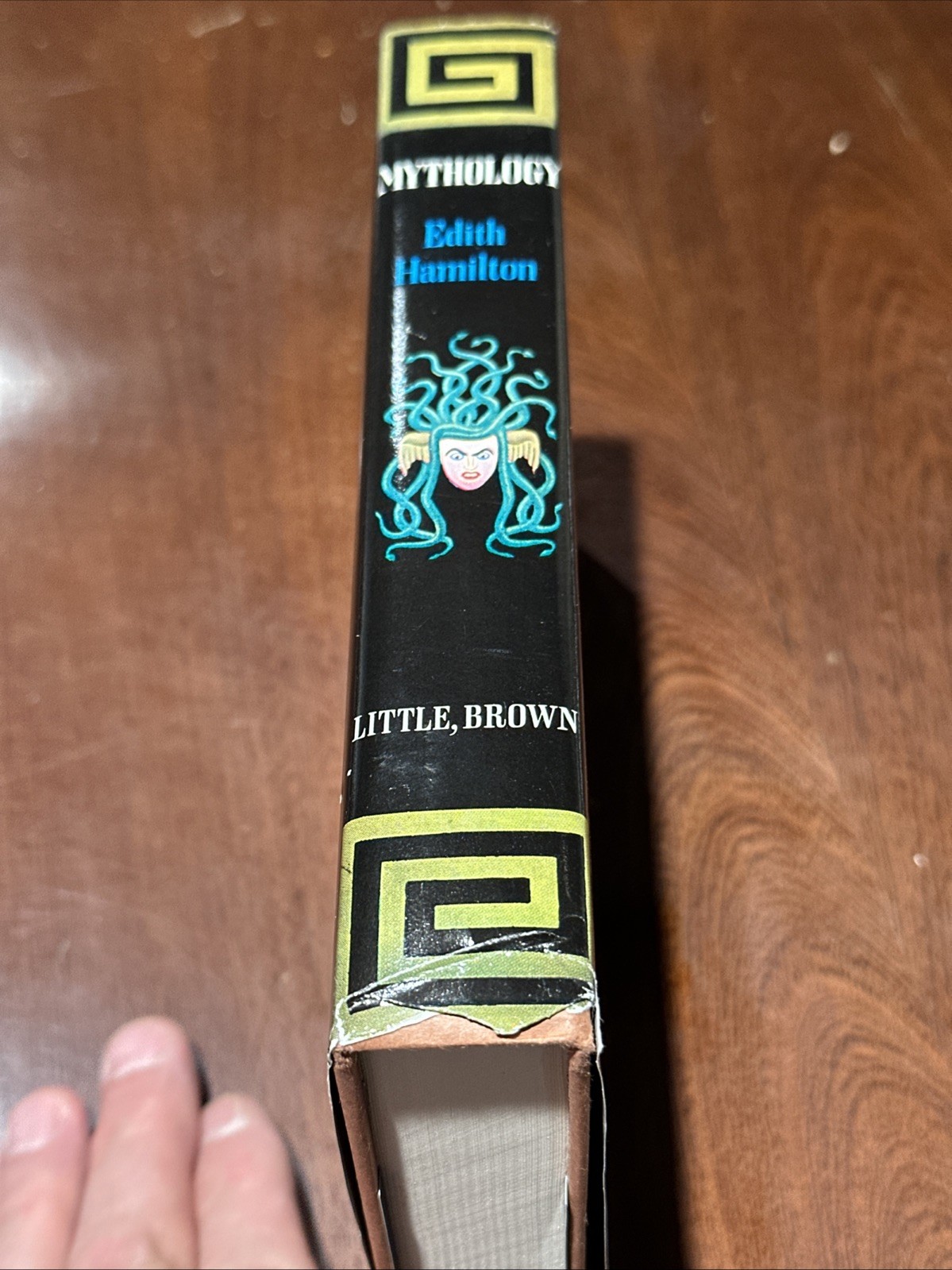 Mythology by Edith Hamilton 1942 First Edition HCDJ Illustrated B-111825