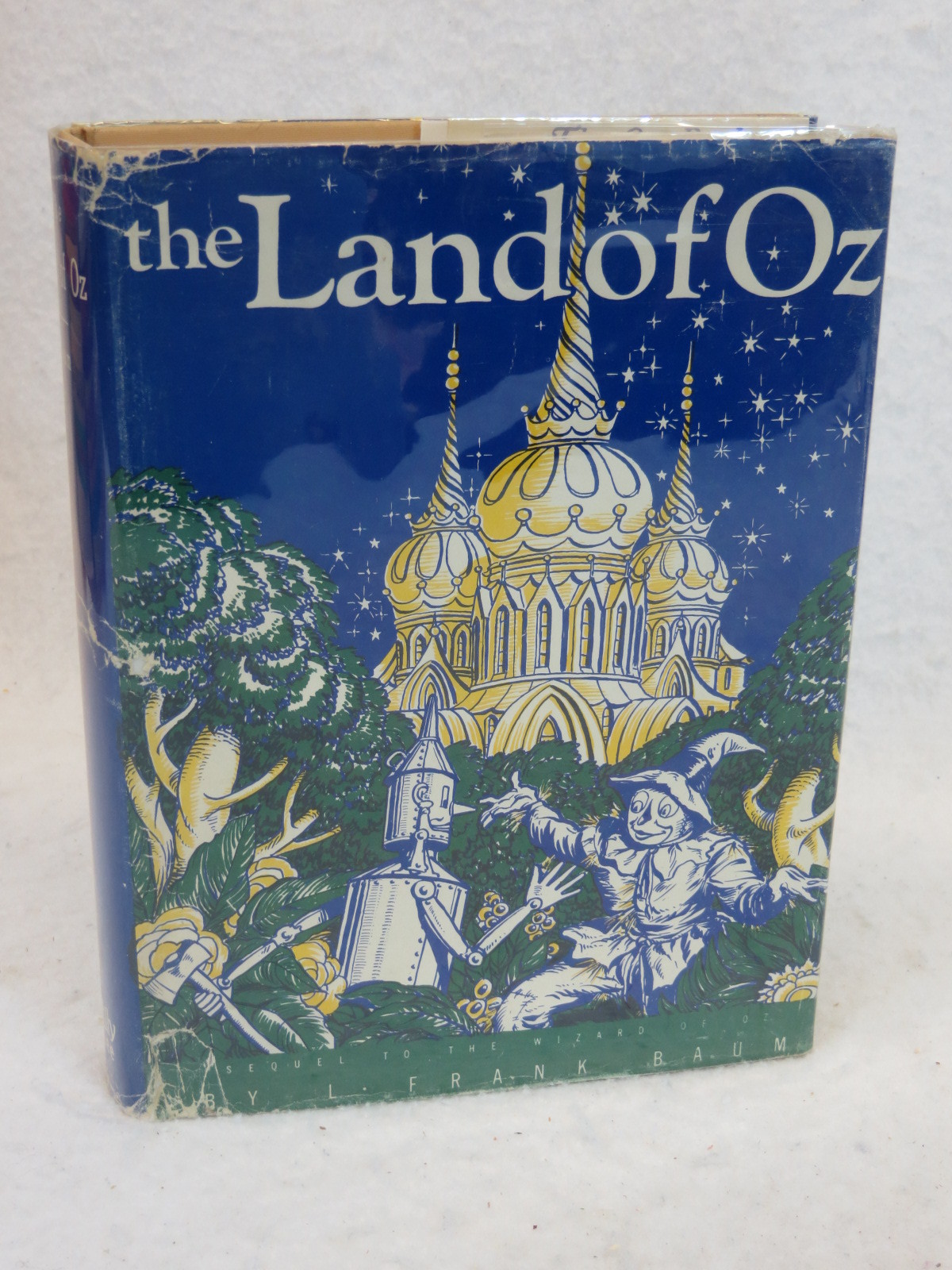 L. Frank Baum THE LAND OF OZ Illust’d by JOHN R. NEIL c. 1932 HC/DJ Reilly & Lee