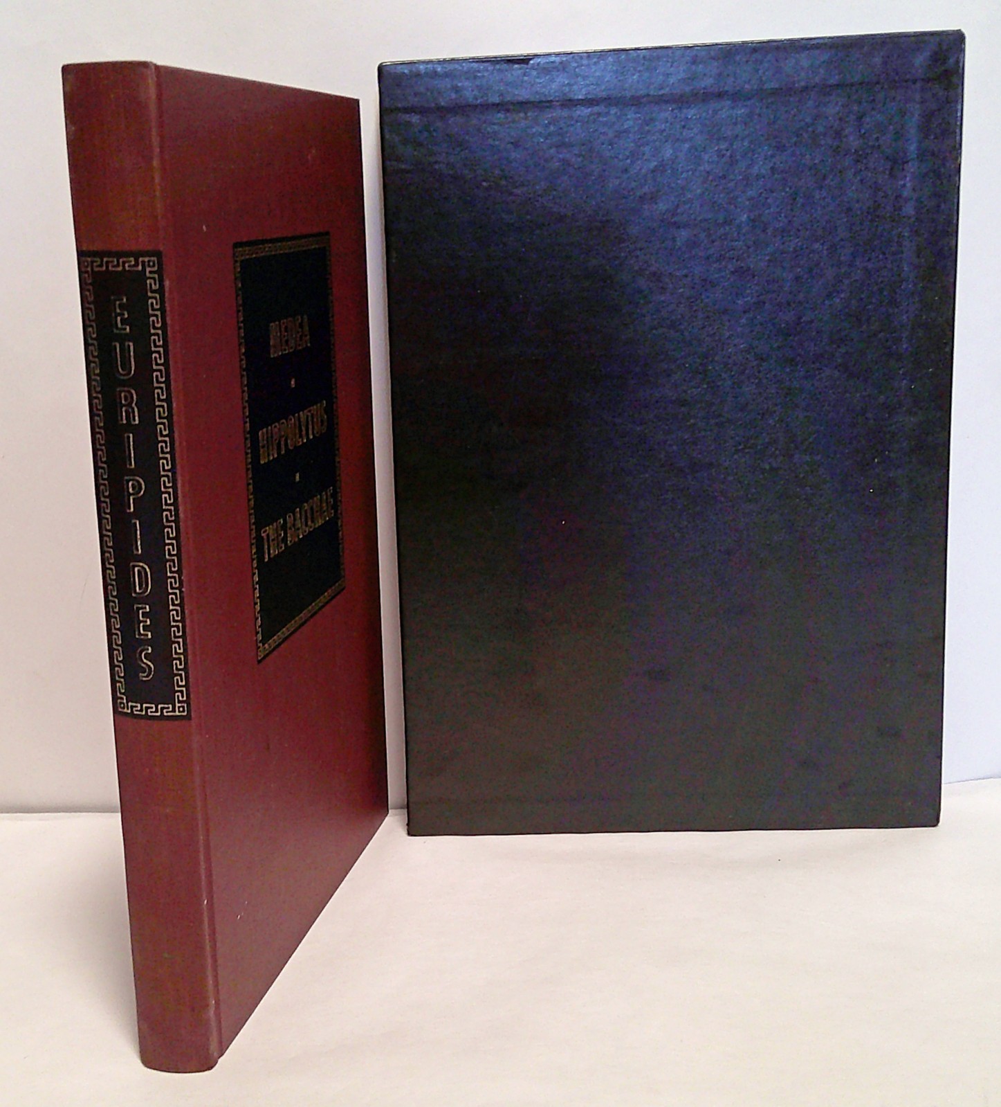EURIPIDES: Medea, Hippolytus, The Bacchae 1963 Heritage Press with Slipcase HB