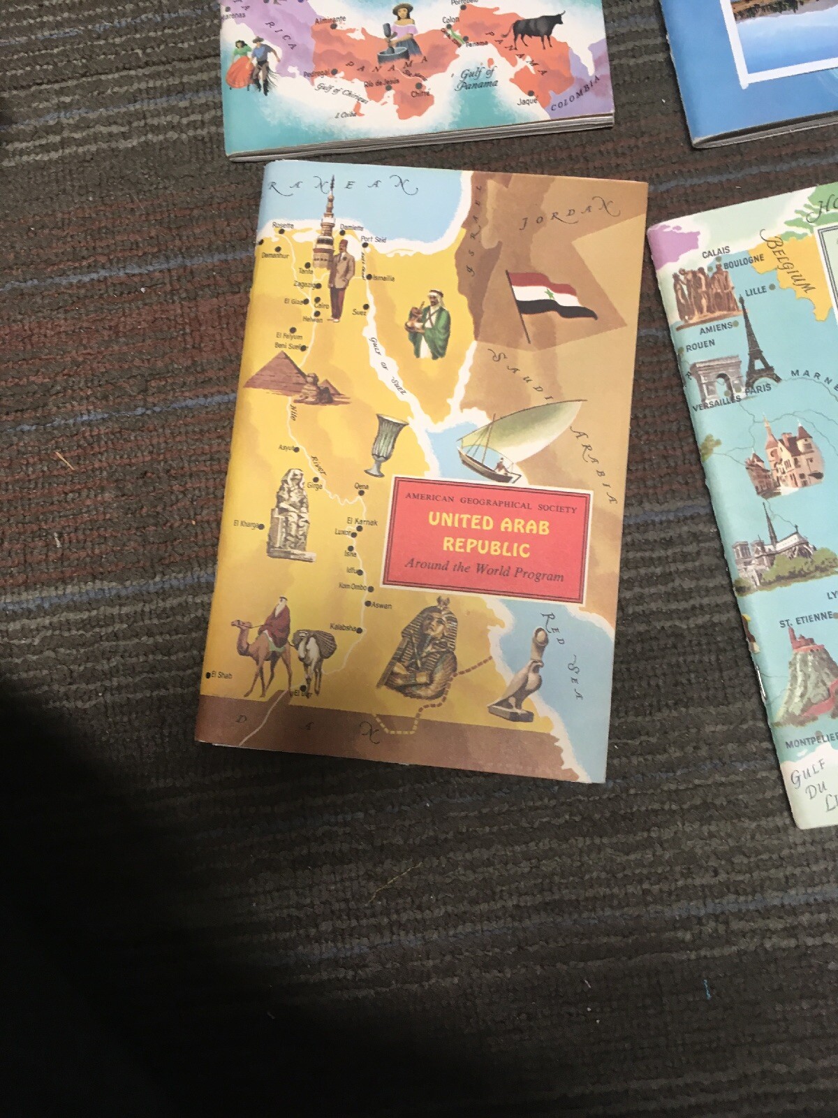 Around The World Program Nelson Doubleday Inc American Geographical Society