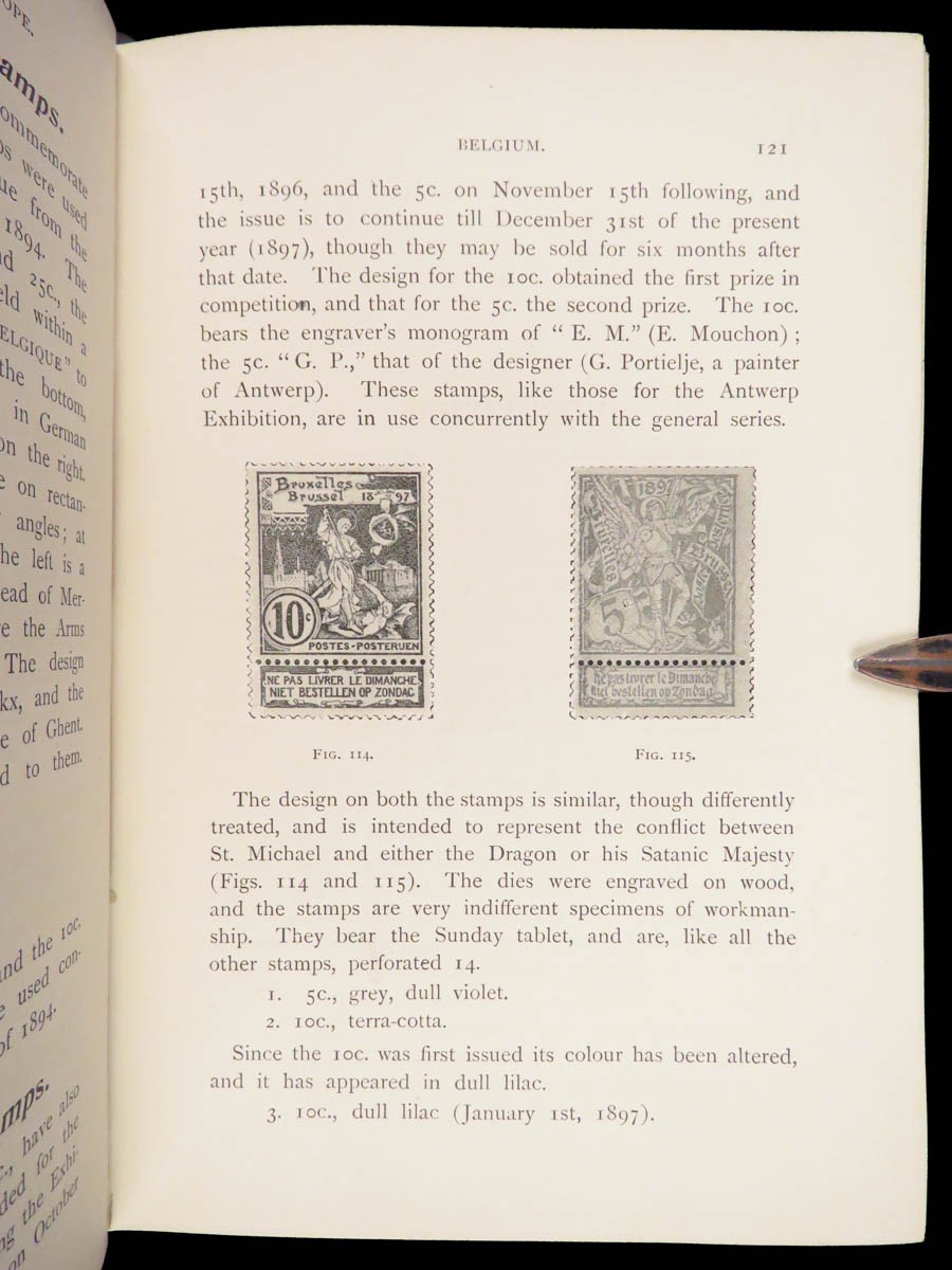 Adhesive Postage Stamps of Europe – Westoby – 1898 | First Edition, 2 Volumes