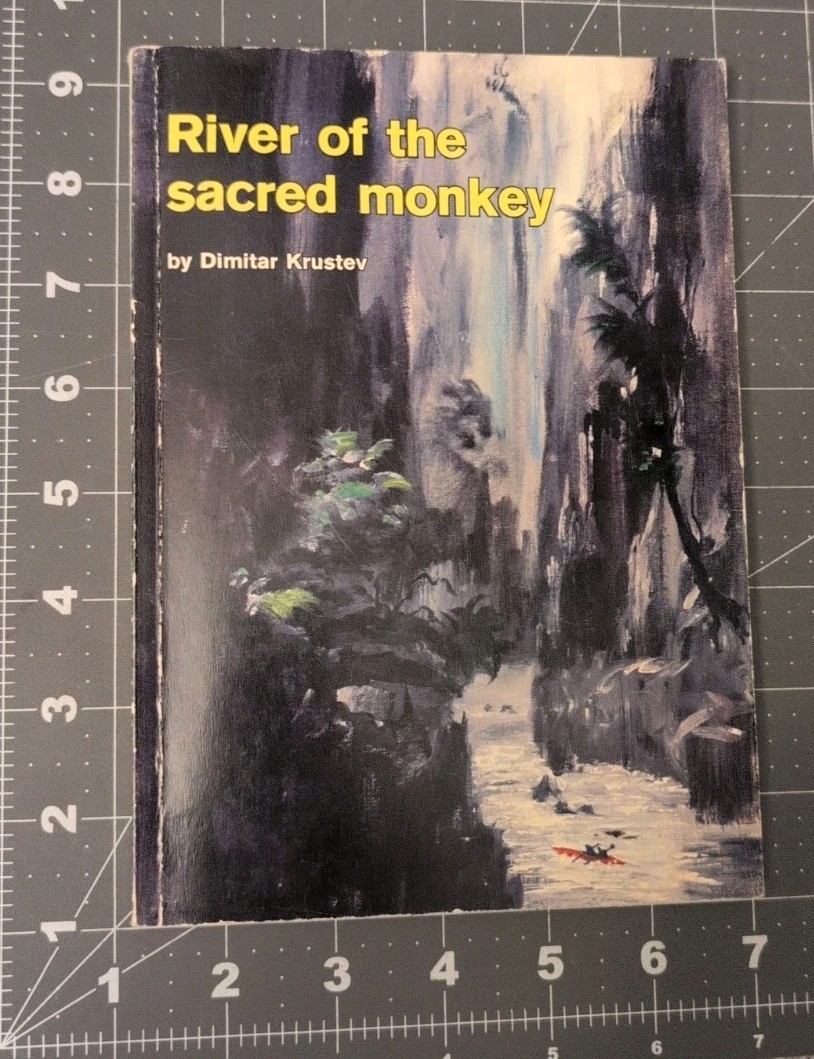 1970 RIVER OF THE SACRED MONKEY (1st Ed) Dimitar Krustev *Author Signed*#HISTORY