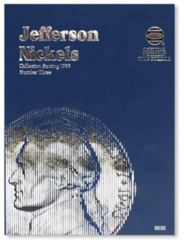 WHITMAN COIN FOLDER # 9035 JEFFERSON NICKELS