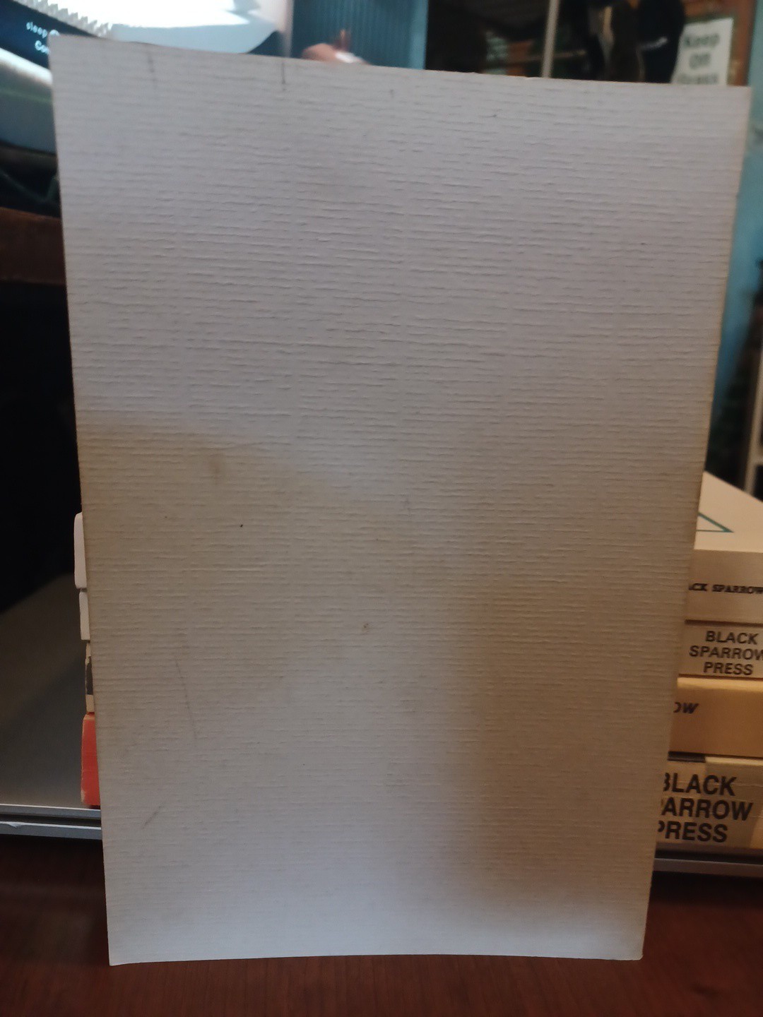 Charles Bukowski Dangling In The Tournefortia Black Sparrow Press PB VG.