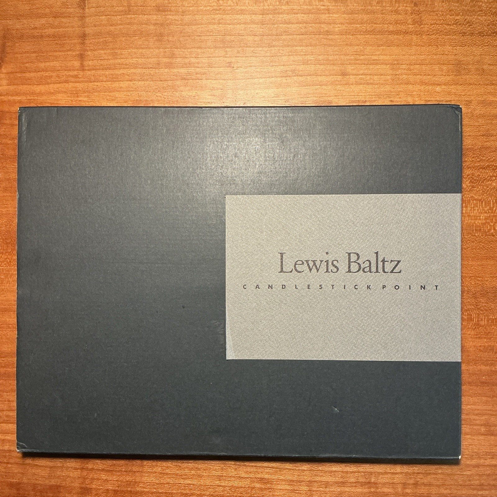 Lewis Baltz Candlestick Point 1989 Hardcover In Slipcase Gallery Min