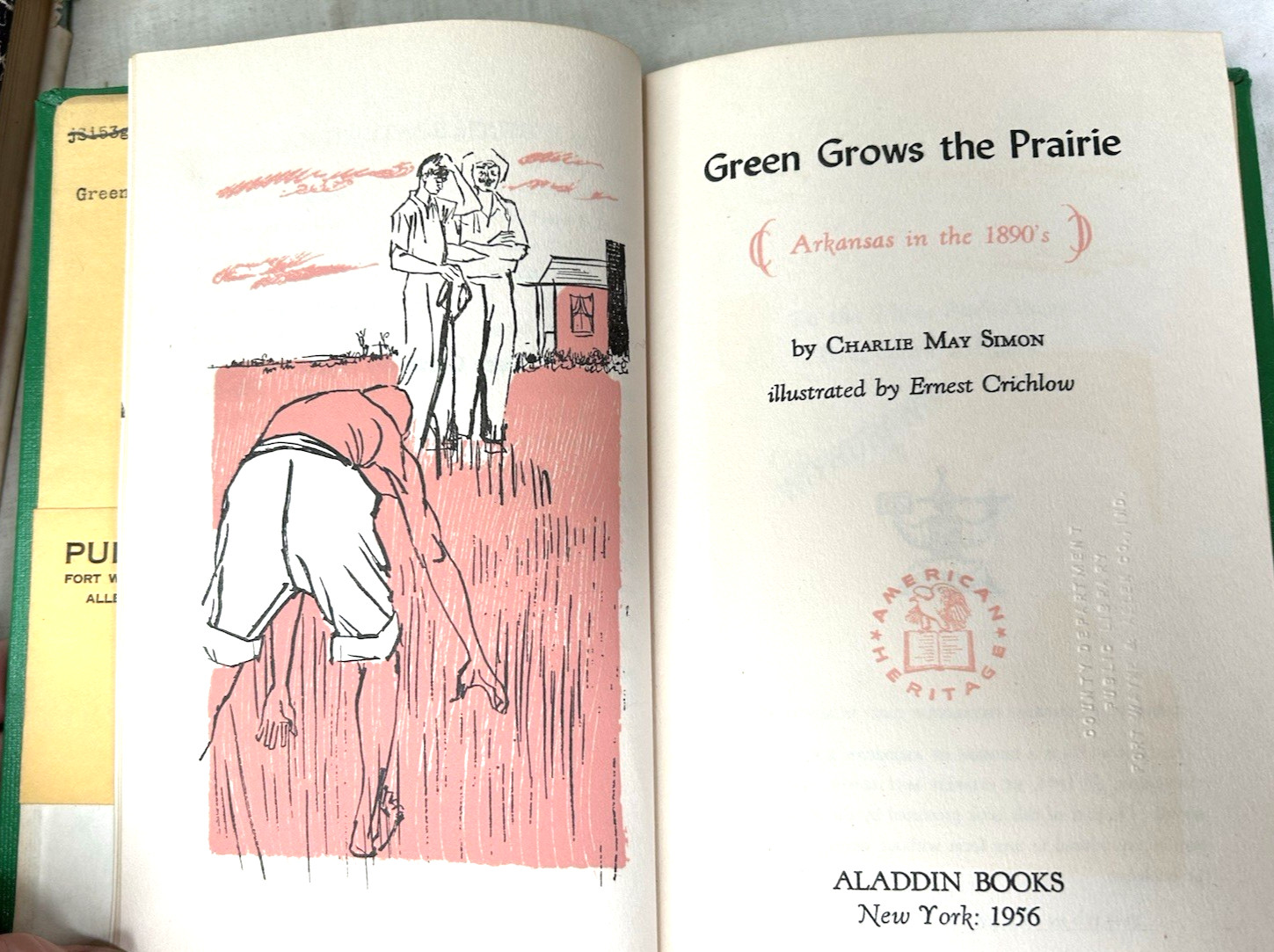 Lot Of 4 Vintage 1940 – 1950’s Era Children’s Young Adults Books