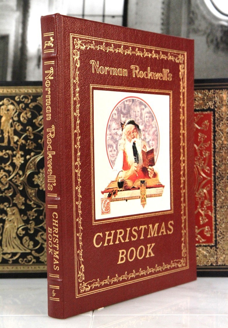 NORMAN ROCKWELL’S CHRISTMAS BOOK – Easton Press – SCARCE