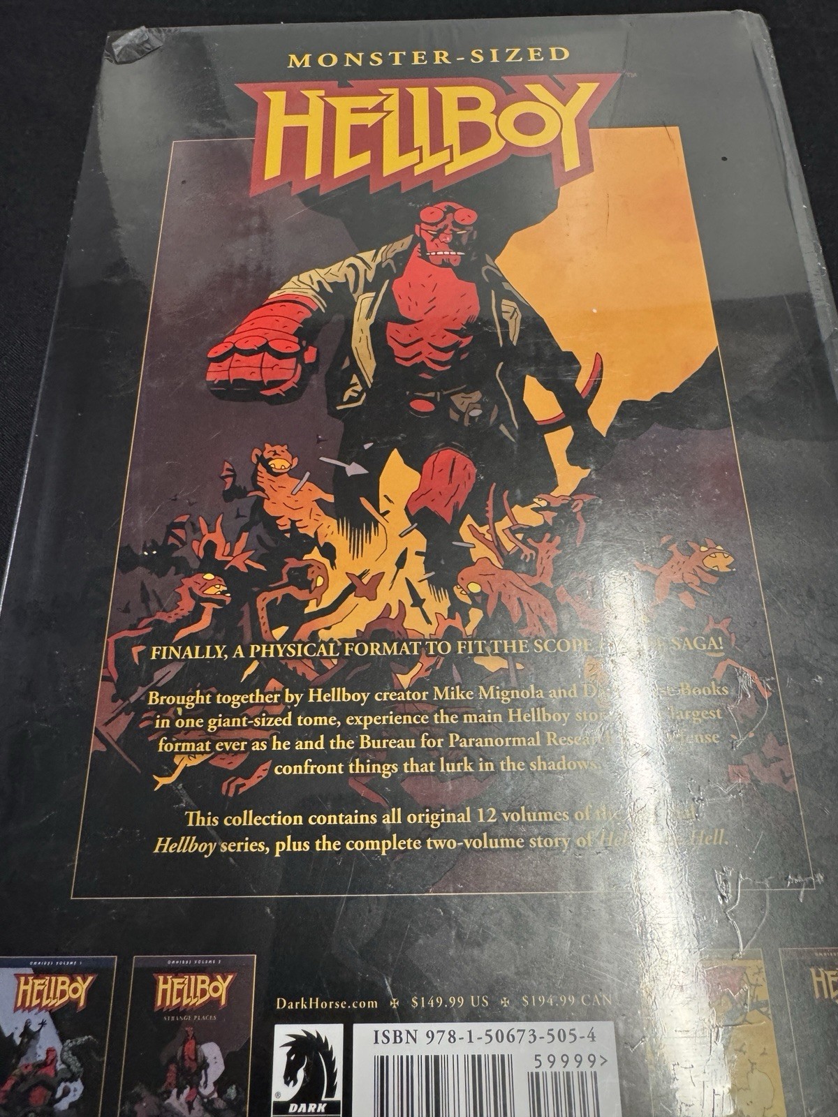 Monster-Sized Hellboy (Dark Horse Comics 2023)