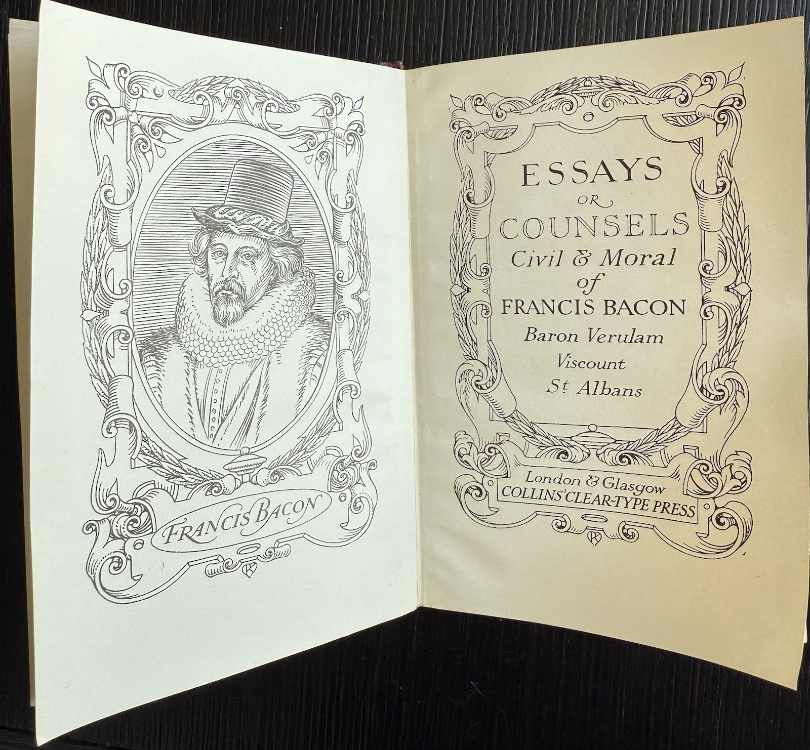 1625 Essays Or Counsels- Francis Bacon