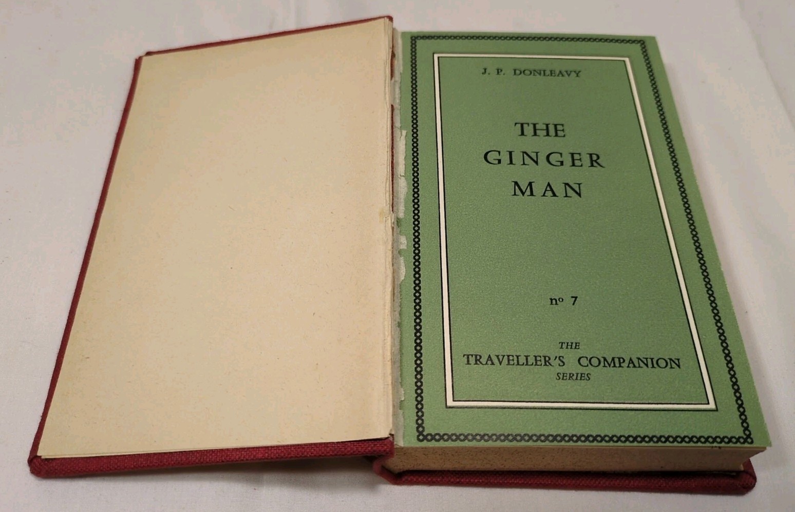 J P DONLEAVY / The Ginger Man 1st Edition 1955 Hardcover Printed In France