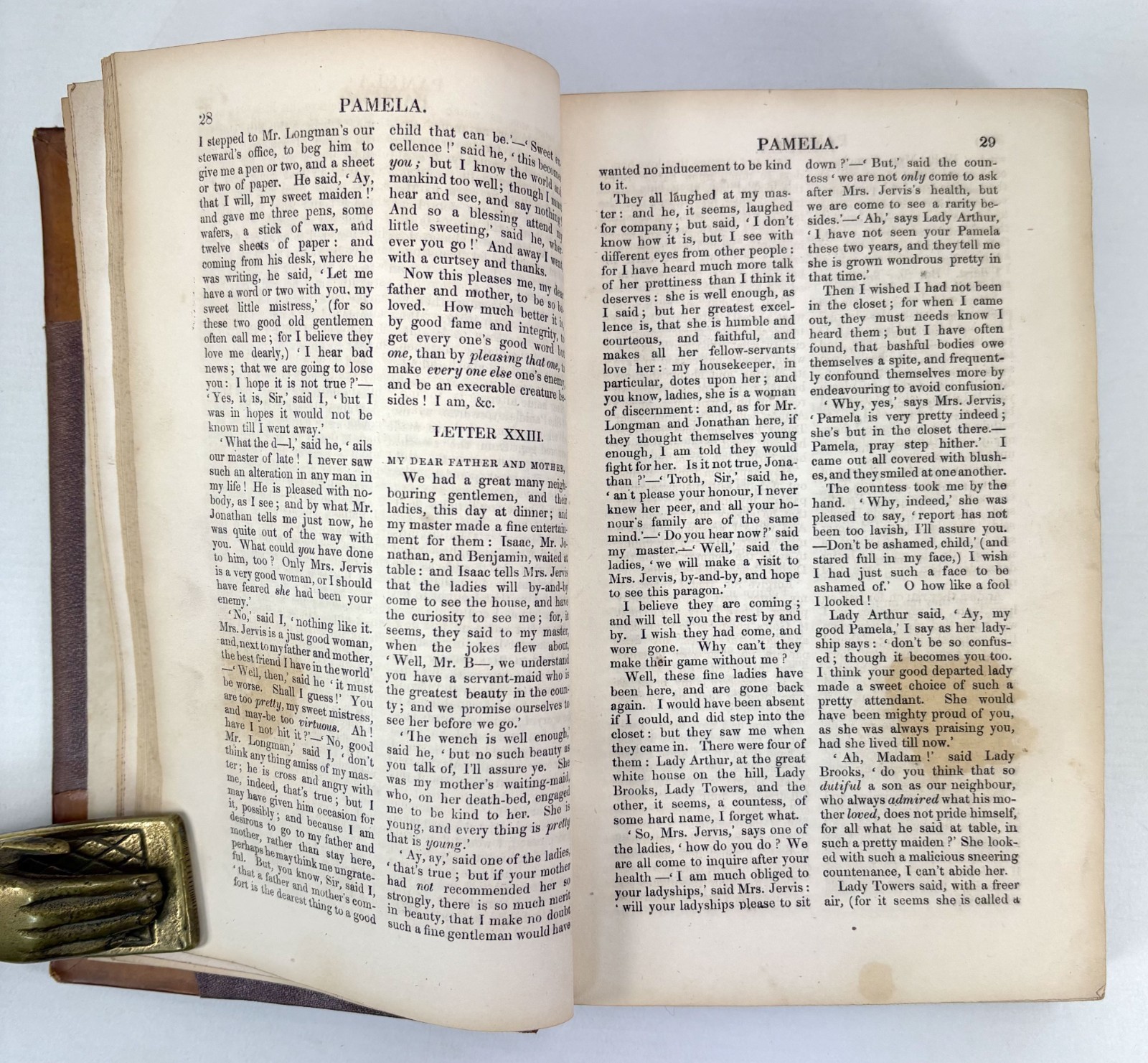 Pamela, or Virtue Rewarded, Samuel Richardson, 1820s, Thomas Kelly, London