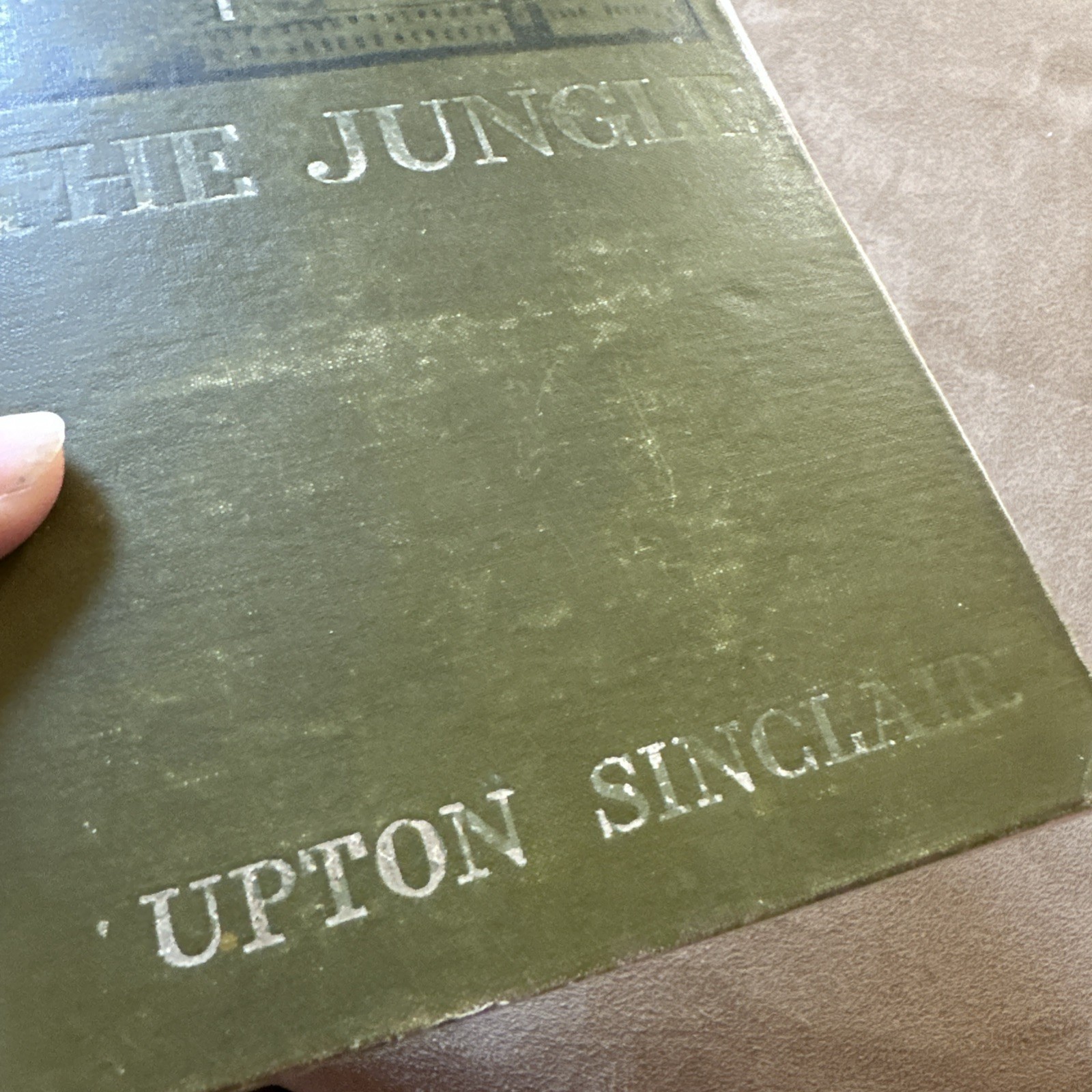 The Jungle Upton Sinclair Book 1906 1st ed 1st Printing February Antique