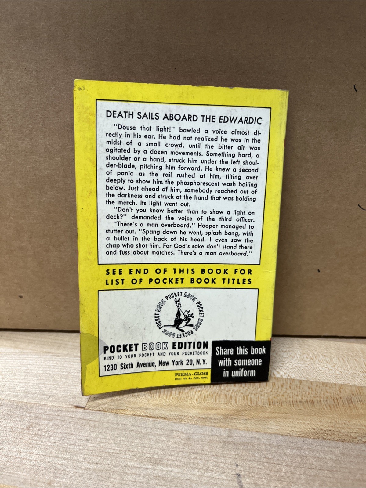 Nine And Death Makes Ten, Carter Dickson. Pocket Book Edition 1946. Box 269