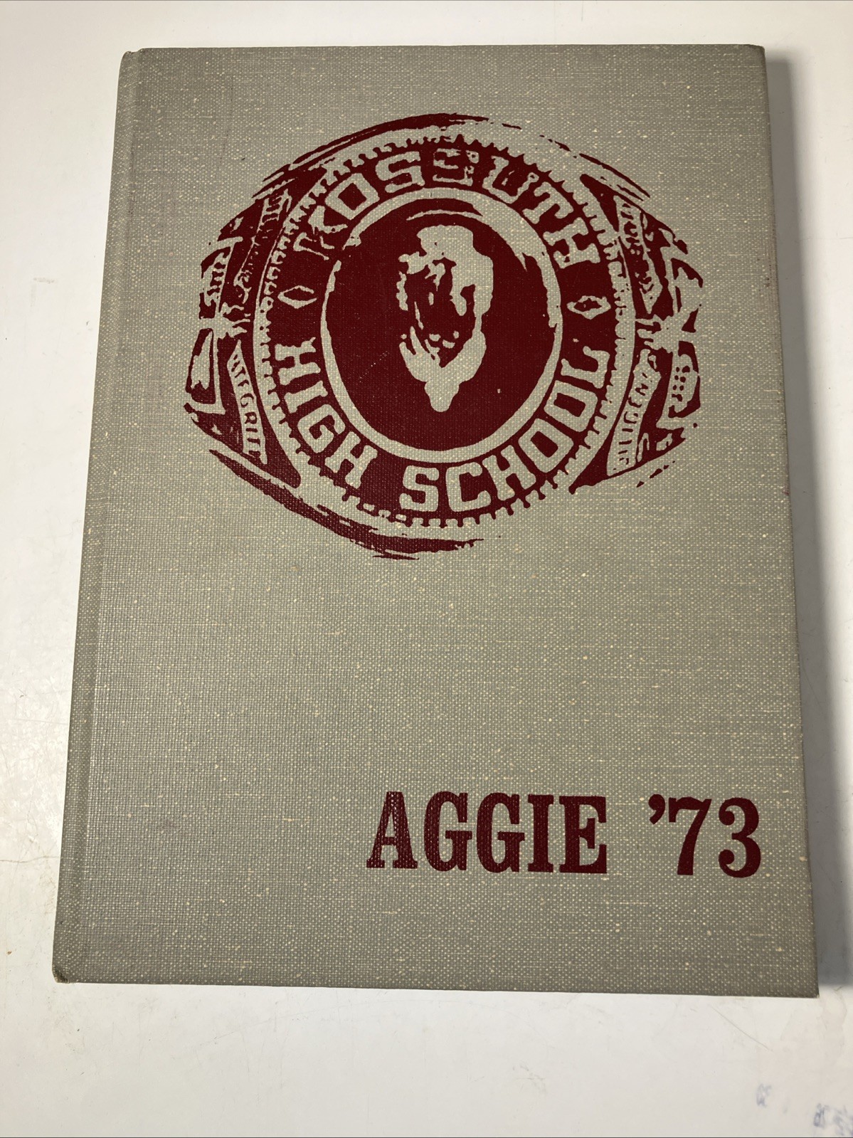 The Aggie 1973 Kossuth Mississippi High School Year Book Corinth Mississippi