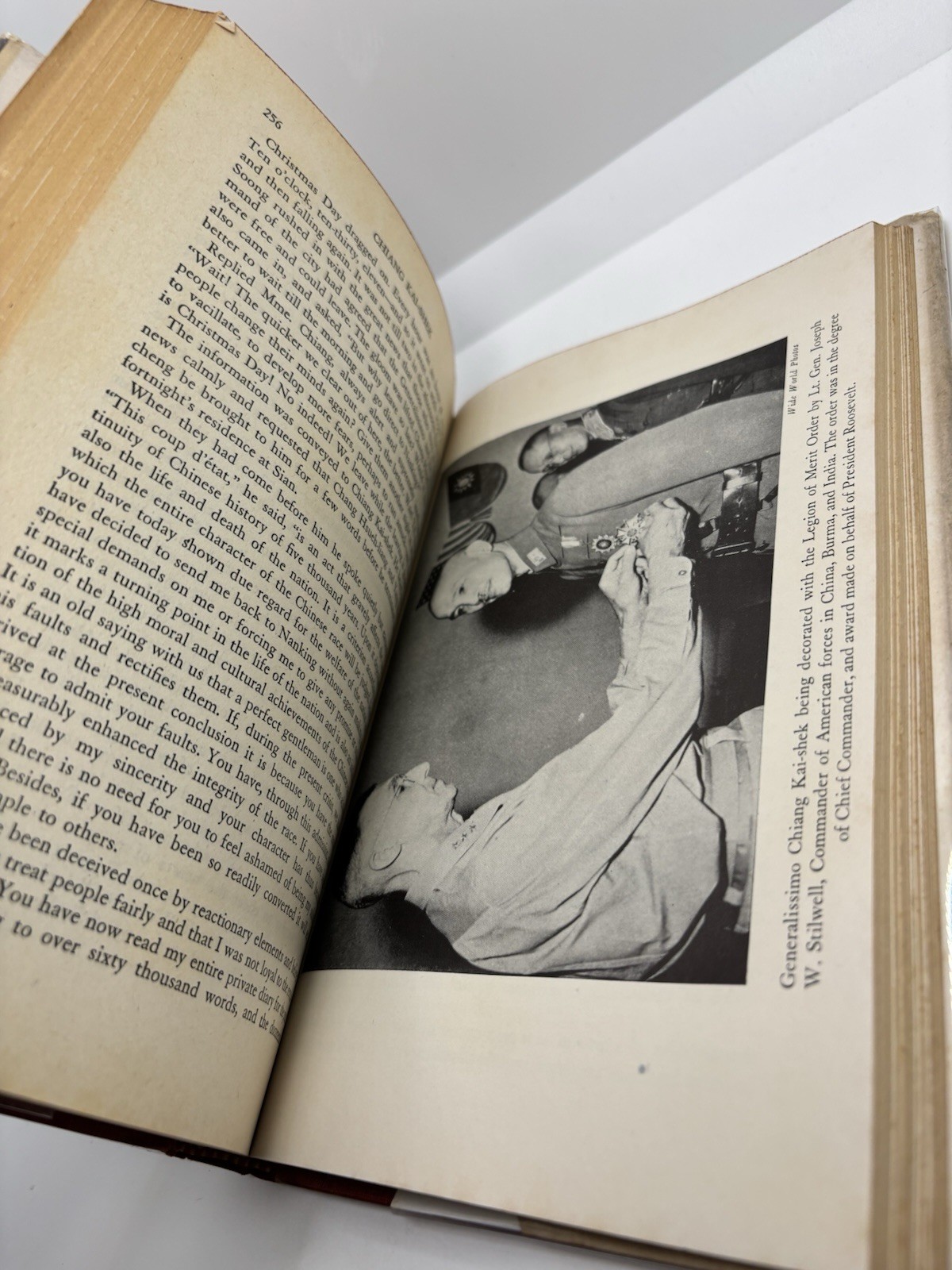Chiang Kai-Shek : Asia’s Man Of Destiny | HH Chang | 1944 1st Edition Hardcover