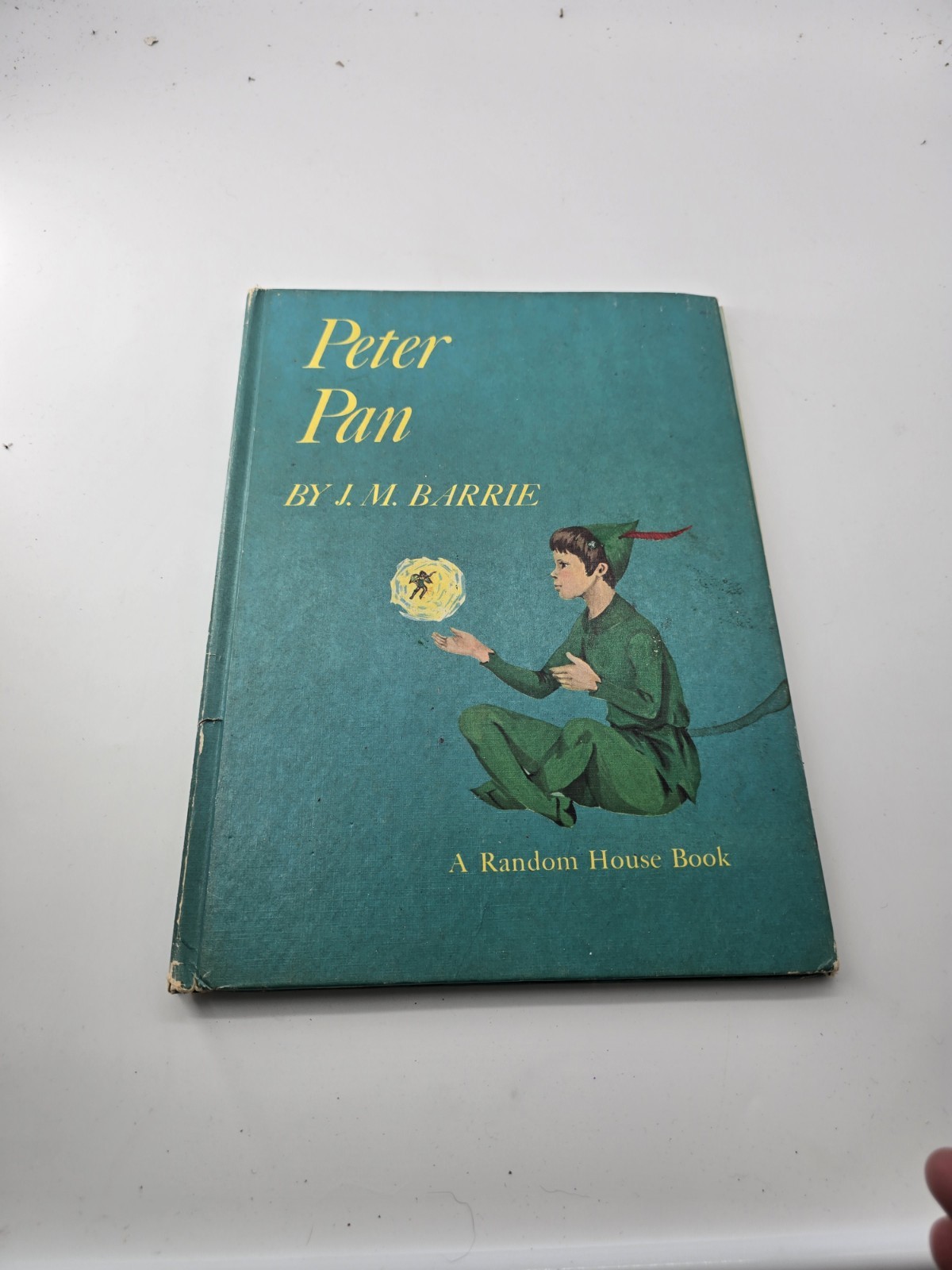 PETER PAN BY JM BARRIE HARDCOVER 1957 ILLUSTRATED Fair Condition