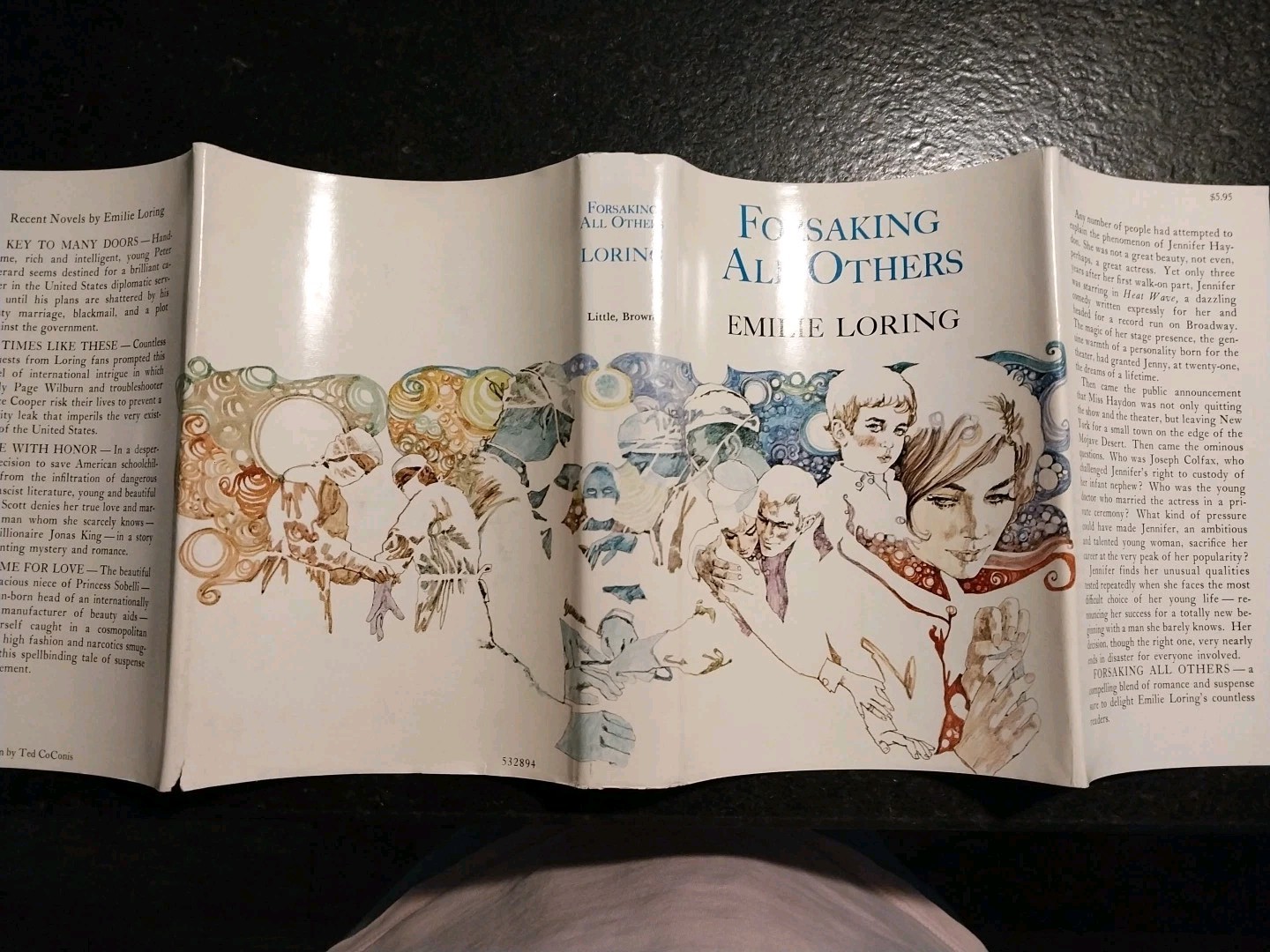 FORSAKING ALL OTHERS Loring, Emilie 1971 First Edition First Printing