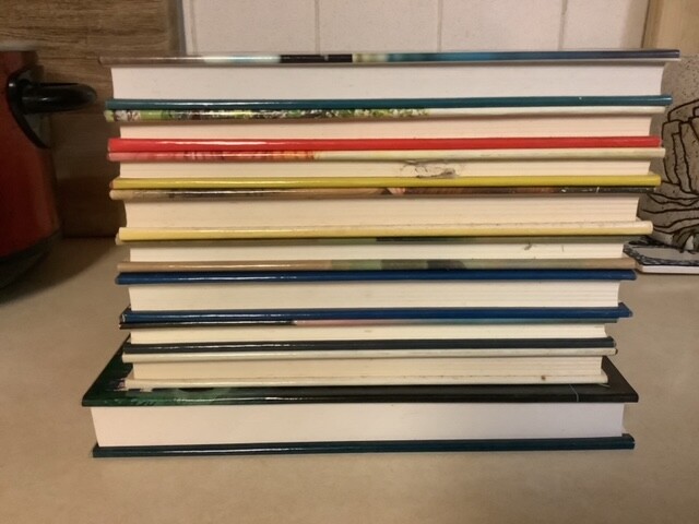25 Teen Young Adult Hardcover Books 1980s Atheneum Unread Condition w/ Jackets