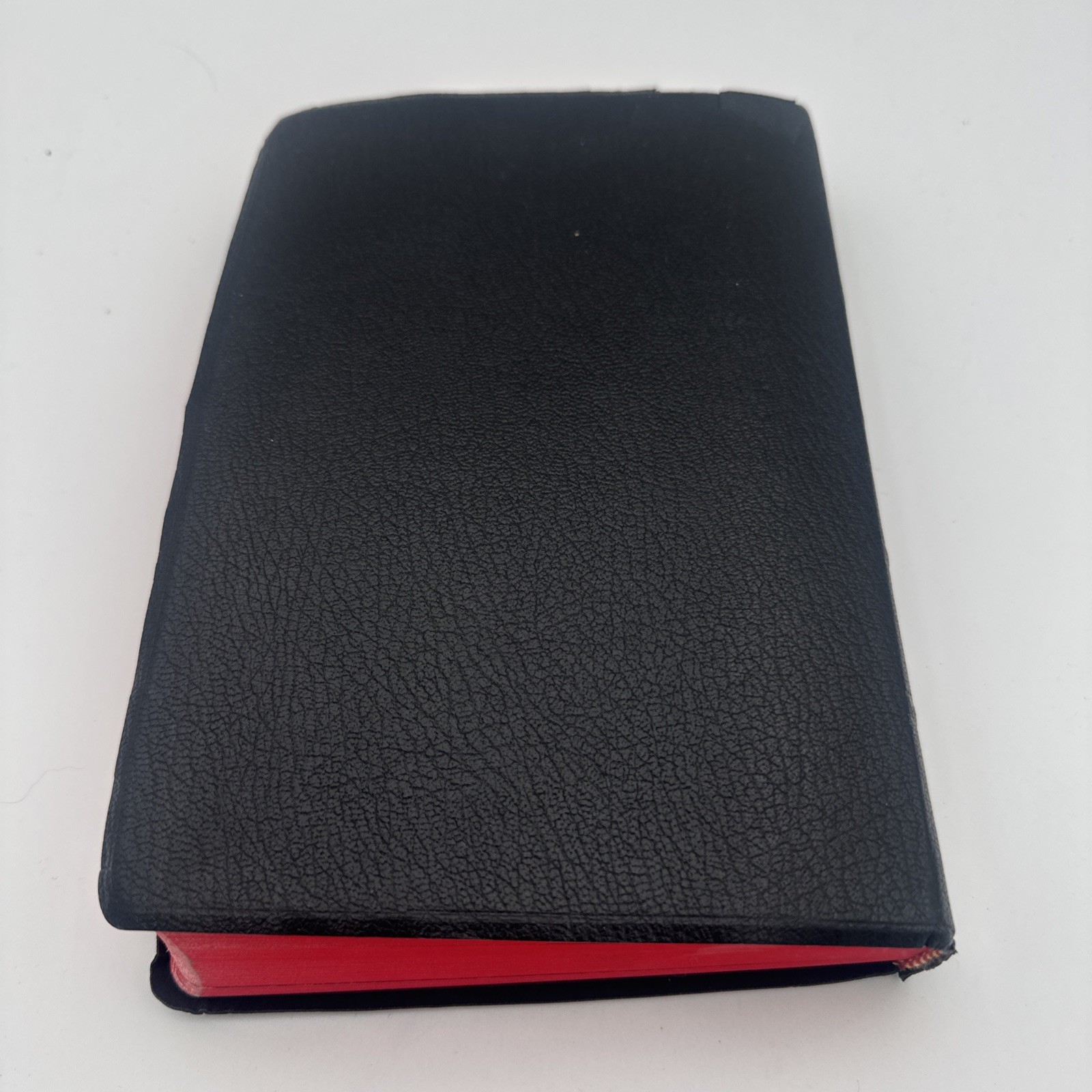RSV-Revised Standard Version Bible Black Leather Nelson 1972 RED LETTER EDITION