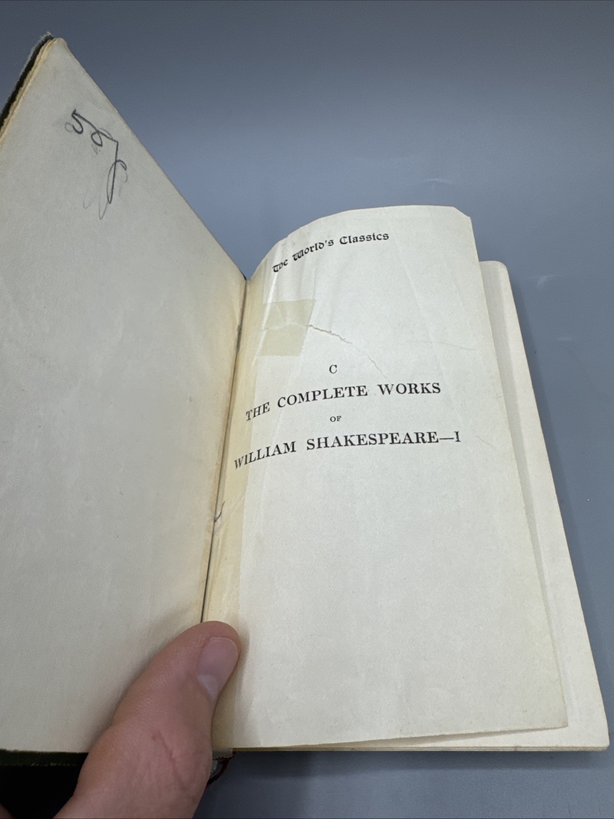 The Complete Works of William Shakespeare Henry Frowde 1910 Vol 1 Of 9
