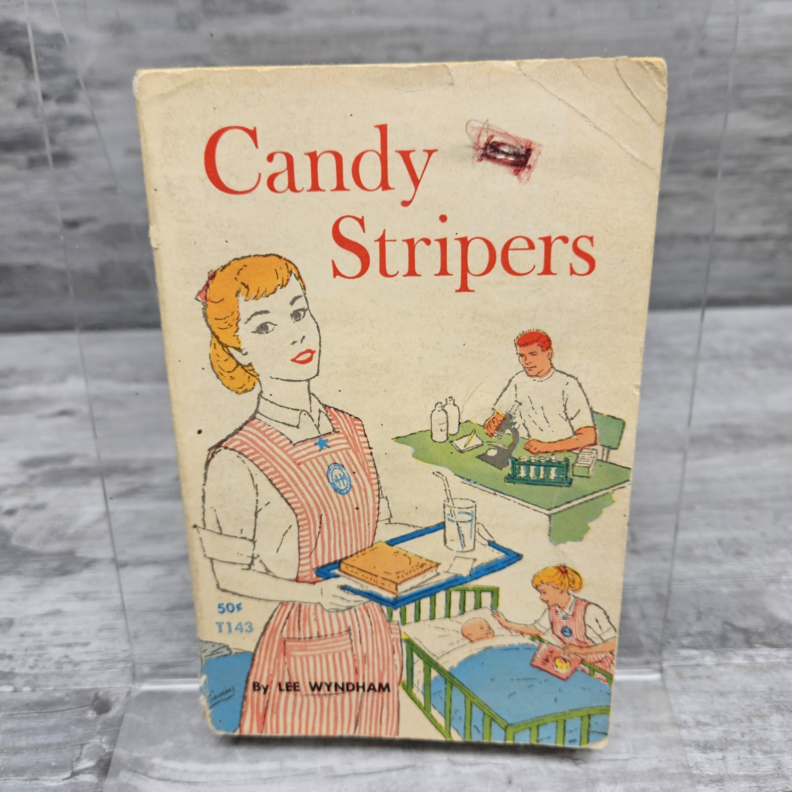 Candy Stripers Book By Lee Wyndham 1964 (1959) Vintage Paperback