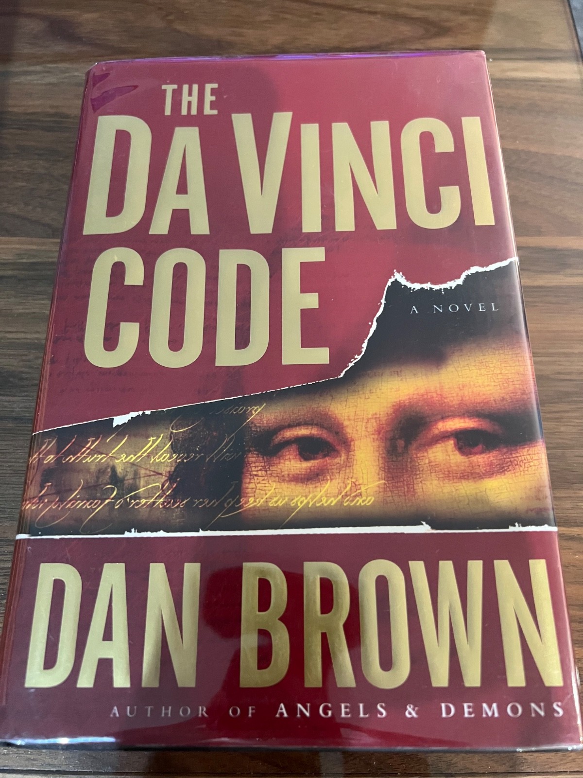 2003 The DAVINCI CODE Dan Brown TRUE FIRST EDITION 1st 1st HC DJ w‘ Both Errors