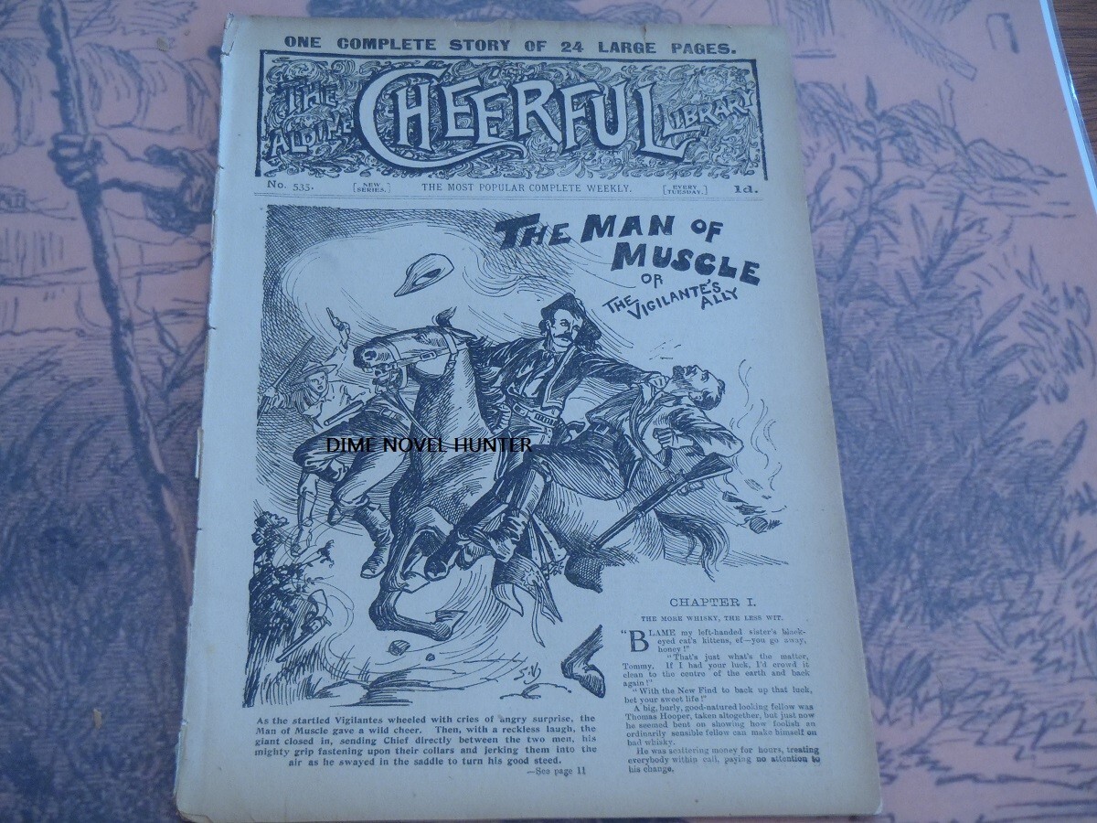 ALDINE CHEERFUL LIBRARY #535 GBR PENNY DREADFUL DIME NOVEL