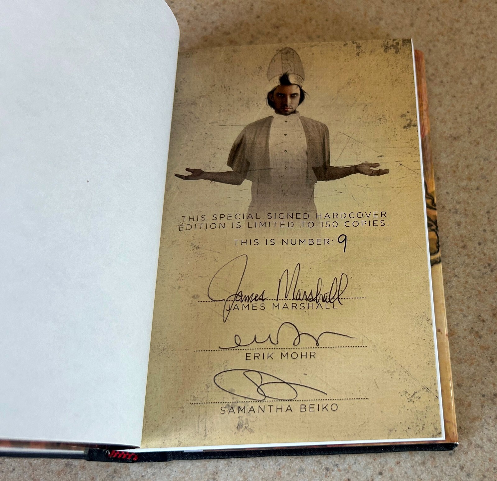 James MARSHALL — Ninja Pirate Zombies (Chizine) — SIGNED X 3 Limited to 150 HC