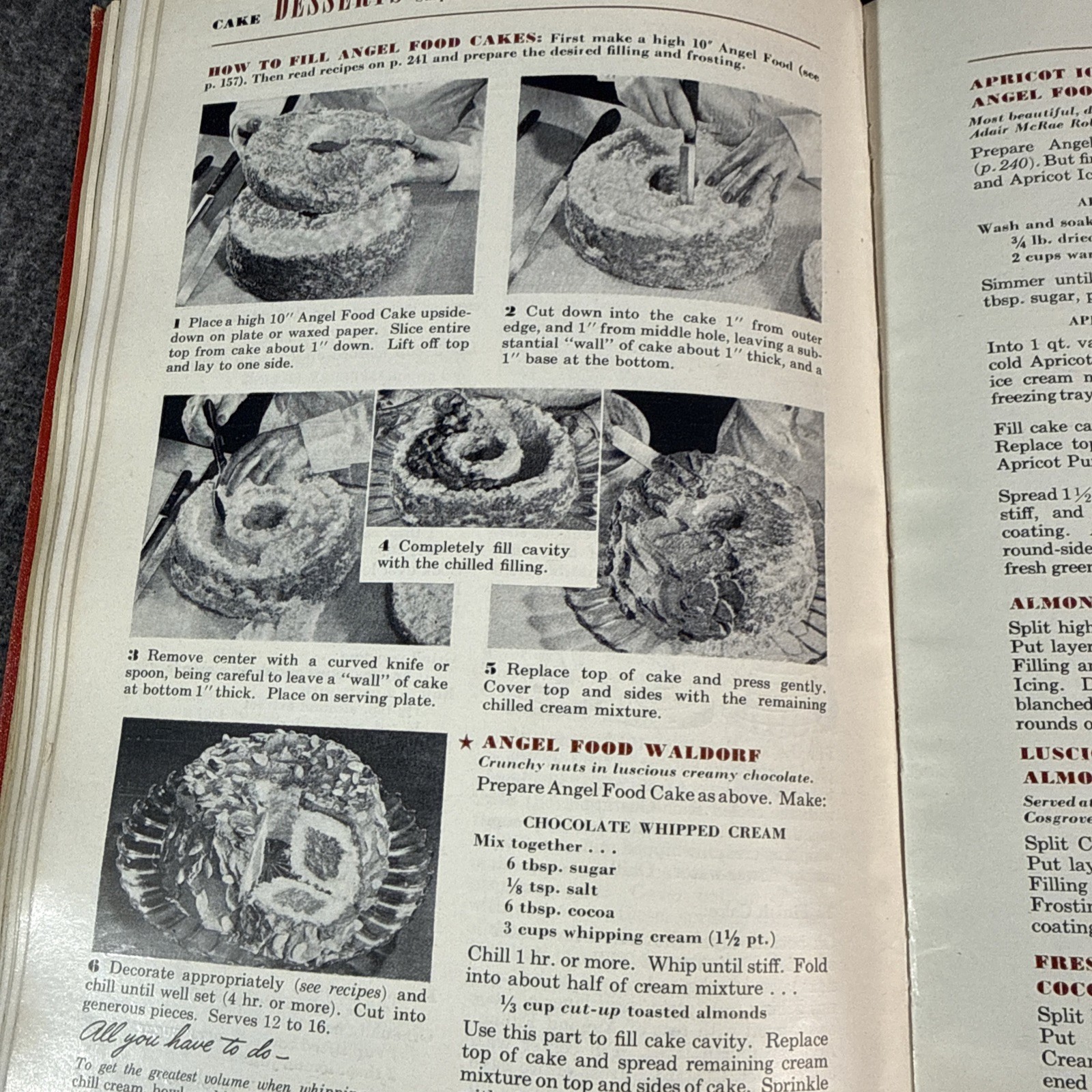 Betty Crocker’s Picture Cook Book 1950 First Edition Fifth Printing HC Vintage