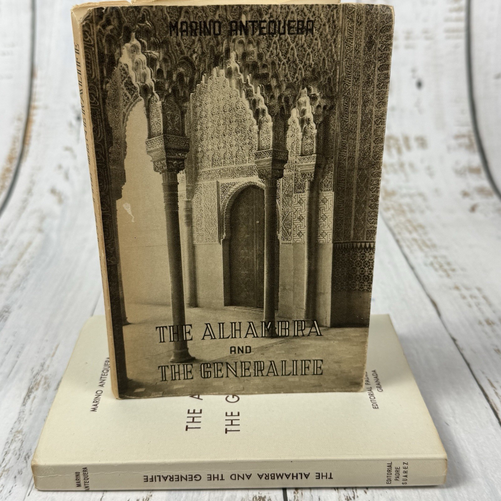The Alhambra and The Generalife by Marino Antequera 1st Edition 1953 Palace