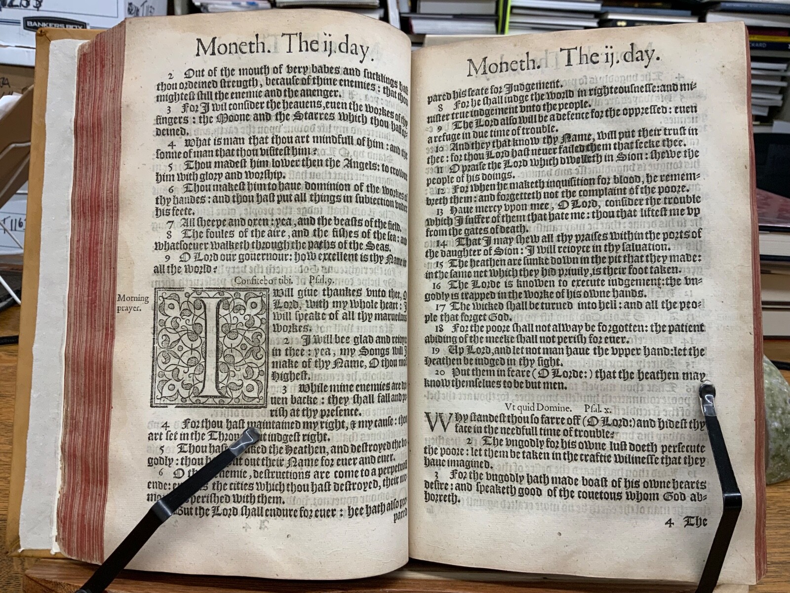 1607 Common Prayer Robert Barker Imprint + Psalms in Meter Thomas Sternhold