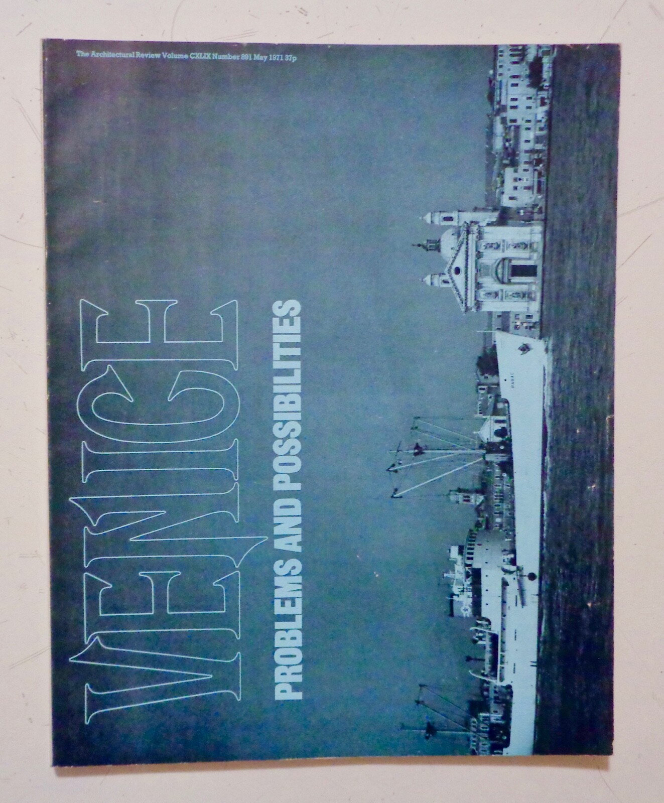 VENICE Italy – Architecture Planning History Houses 1971 ARCHITECTURAL REVIEW