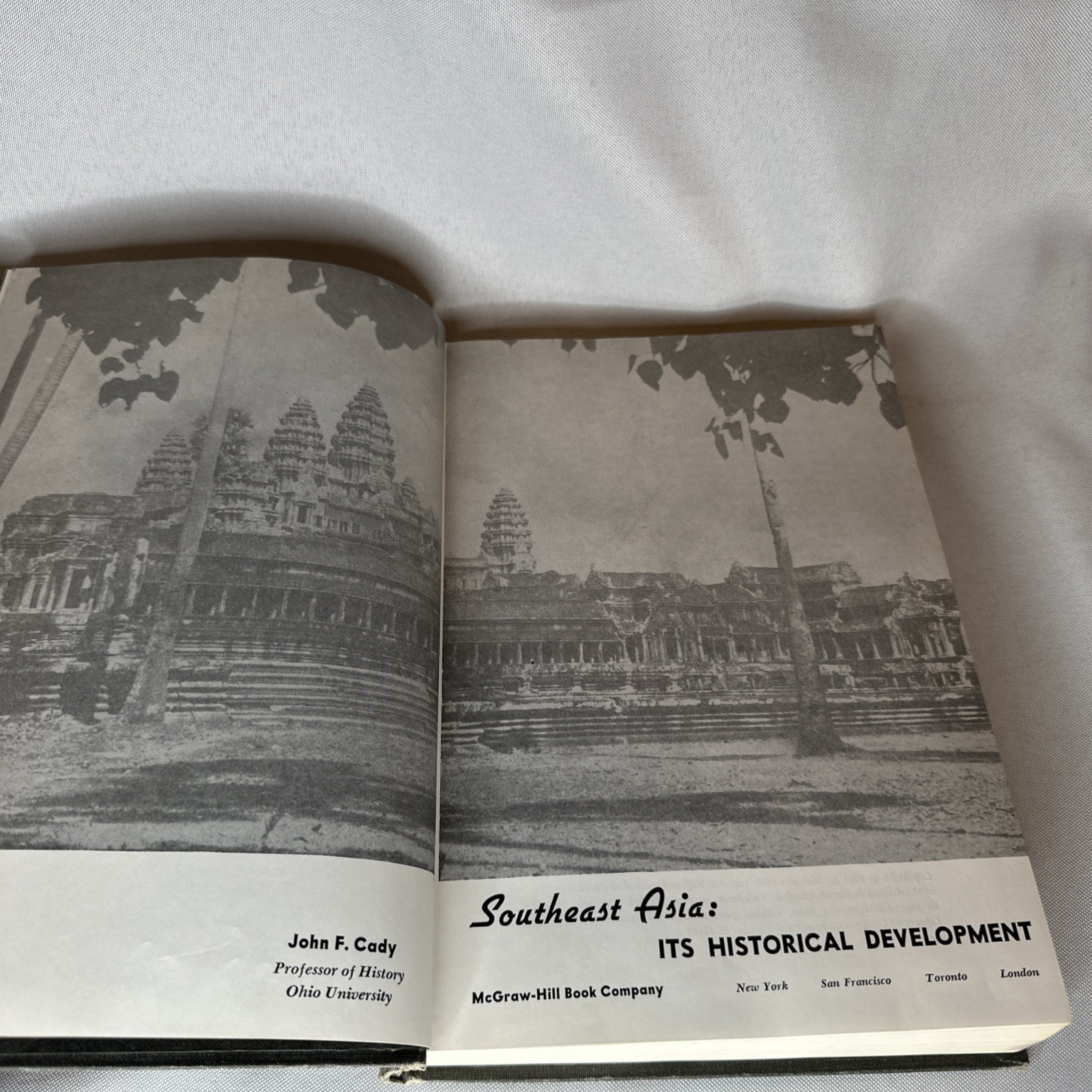Southeast Asia: Its Historical Development by John F. Cady 1964 McGraw HC w/ DJ