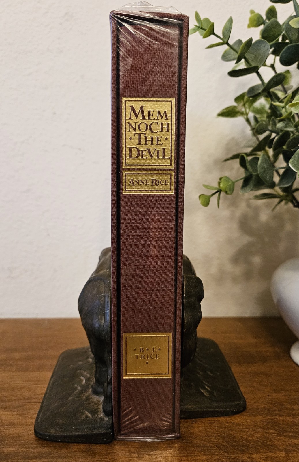 Anne Rice Memnoch the Devil B.E. Trice Limited Edition SEALED / SIGNED Rare!