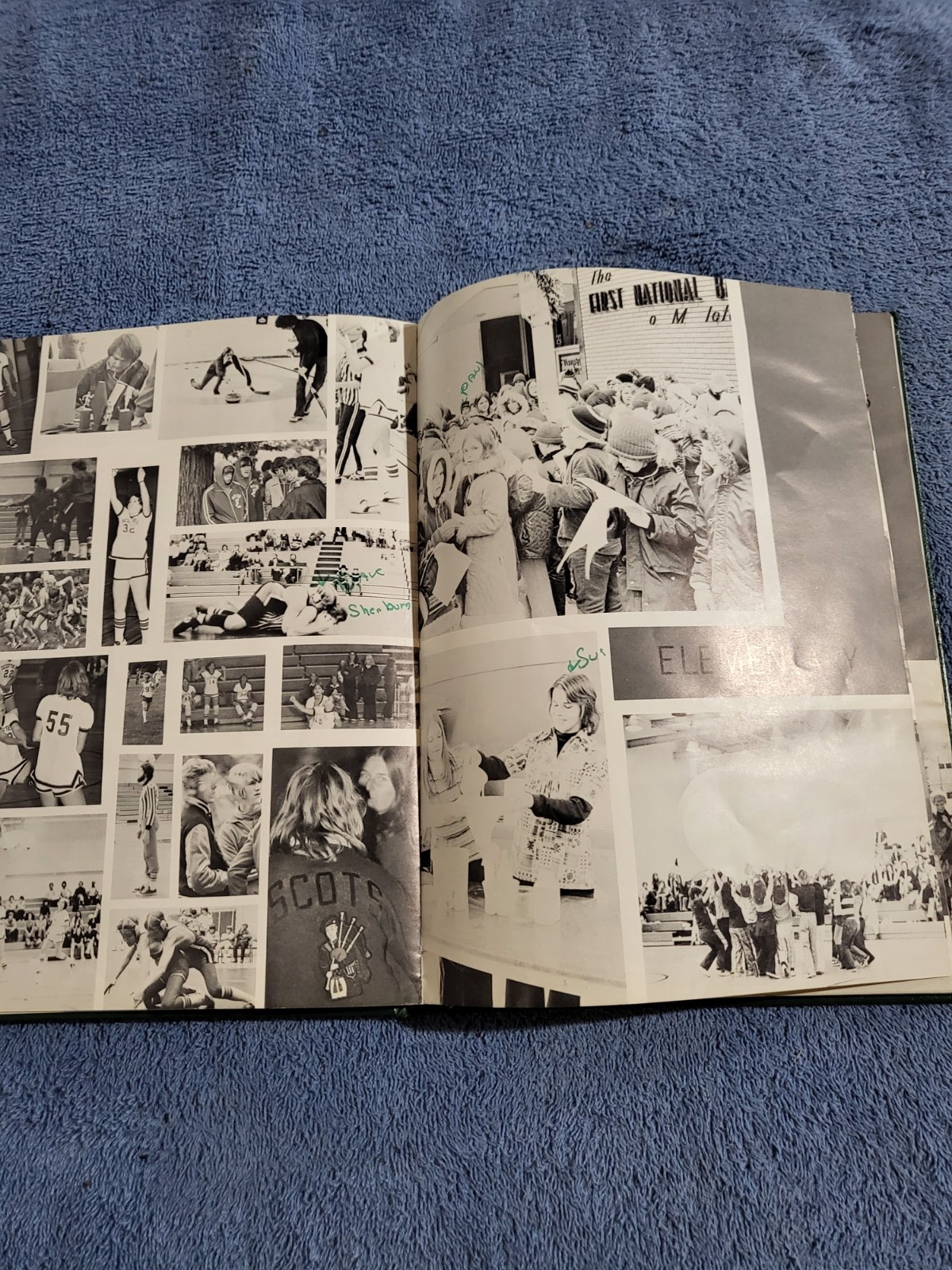 Vintage 1976 Mapleton, MN. Public School Minnesota Class Yearbook Life Piper