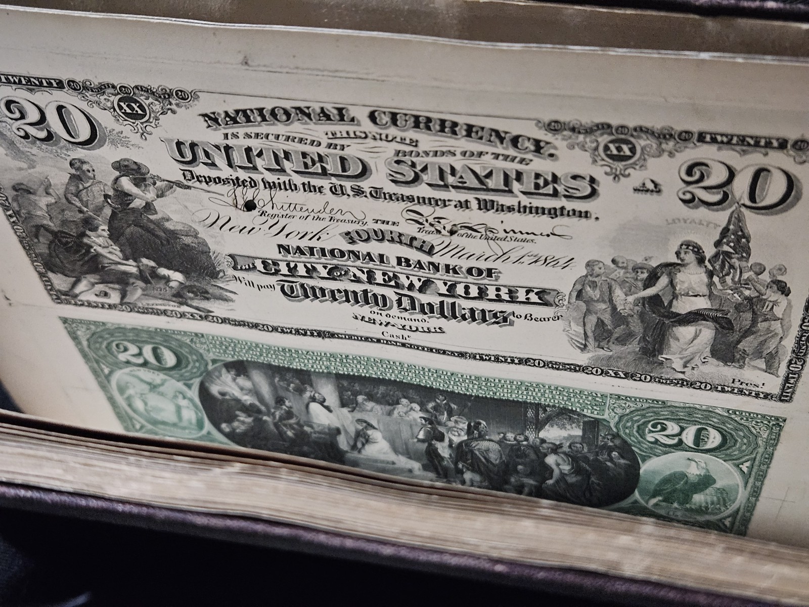 Heath’s Infallible Counterfeit Detector At Sight 1870