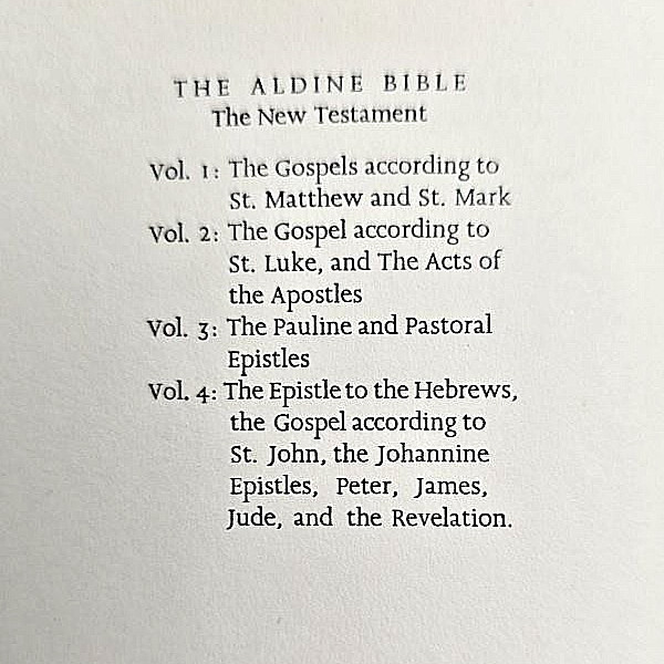 The Aldine Bible Vol 3 Pauline Pastoral Epistles M R James Red Leather Dent 1936