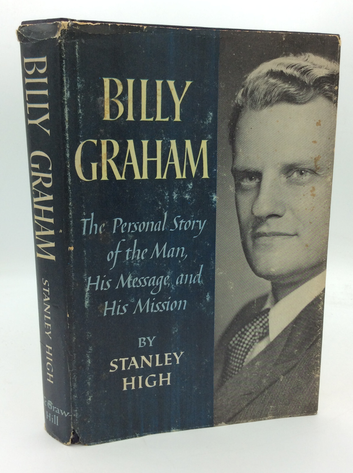 BILLY GRAHAM – Stanley High – 1956 – vintage Protestant biography illustrated