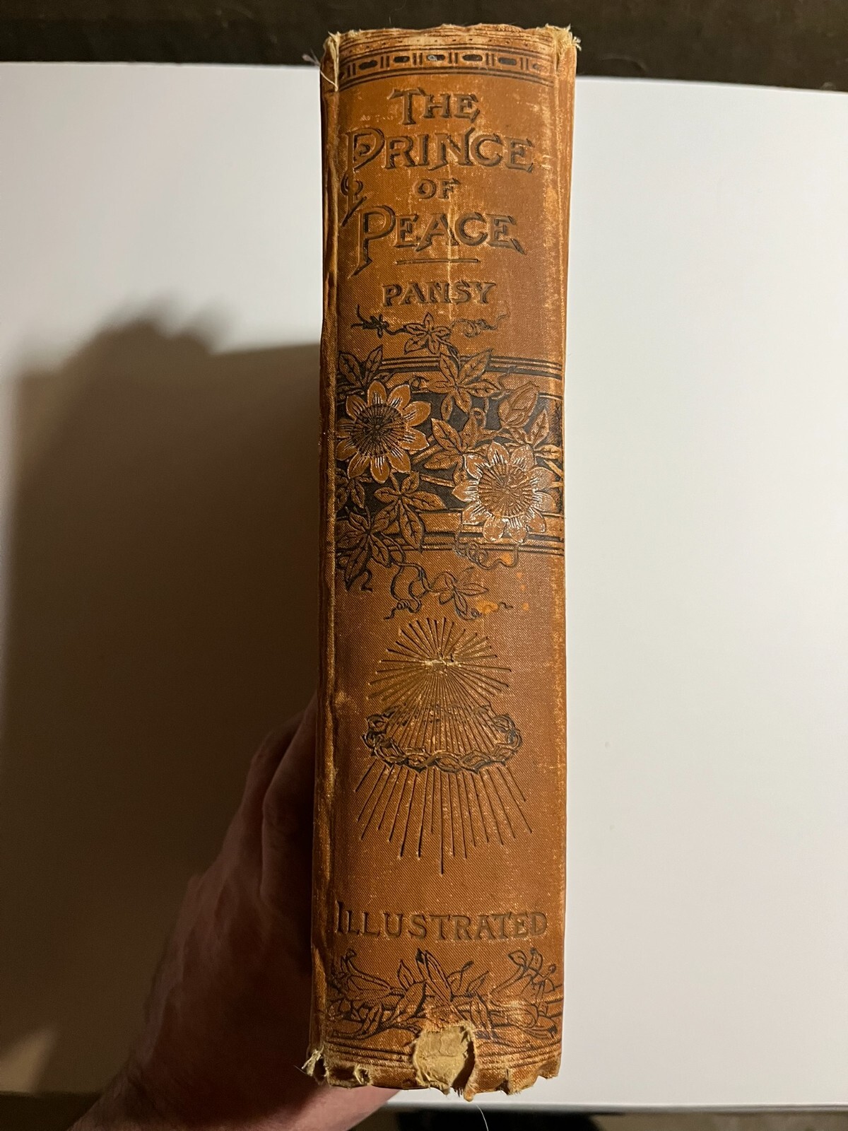 The Prince Of Peace – The Beautiful Life Of Jesus Book by Pansy 1890 1st Ed. HC