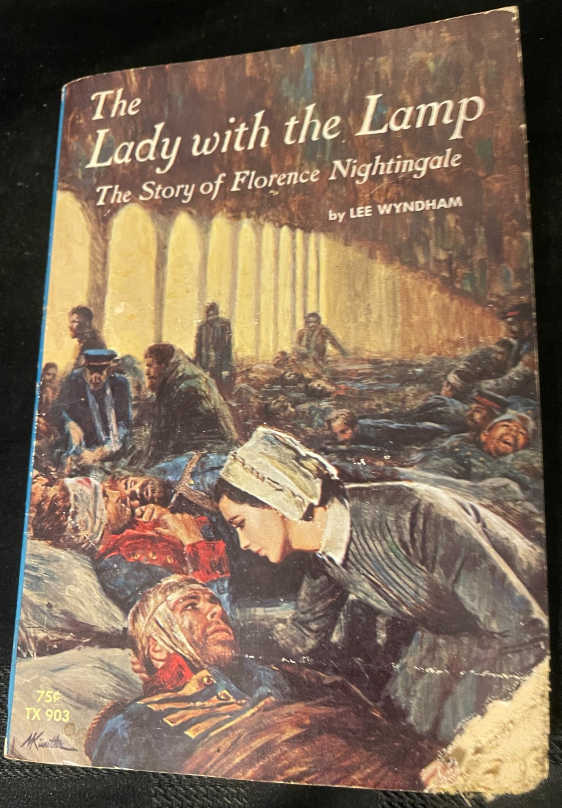 Vintage PB Book LADY WITH LAMP STORY OF FLORENCE NIGHTINGALE Wyndham 1970 1st Pr