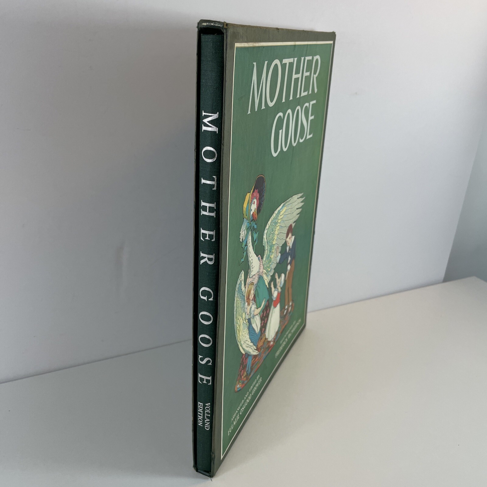 Vintage 1915 Mother Goose Book Volland Edition Grover & Richardson Donohue & Co